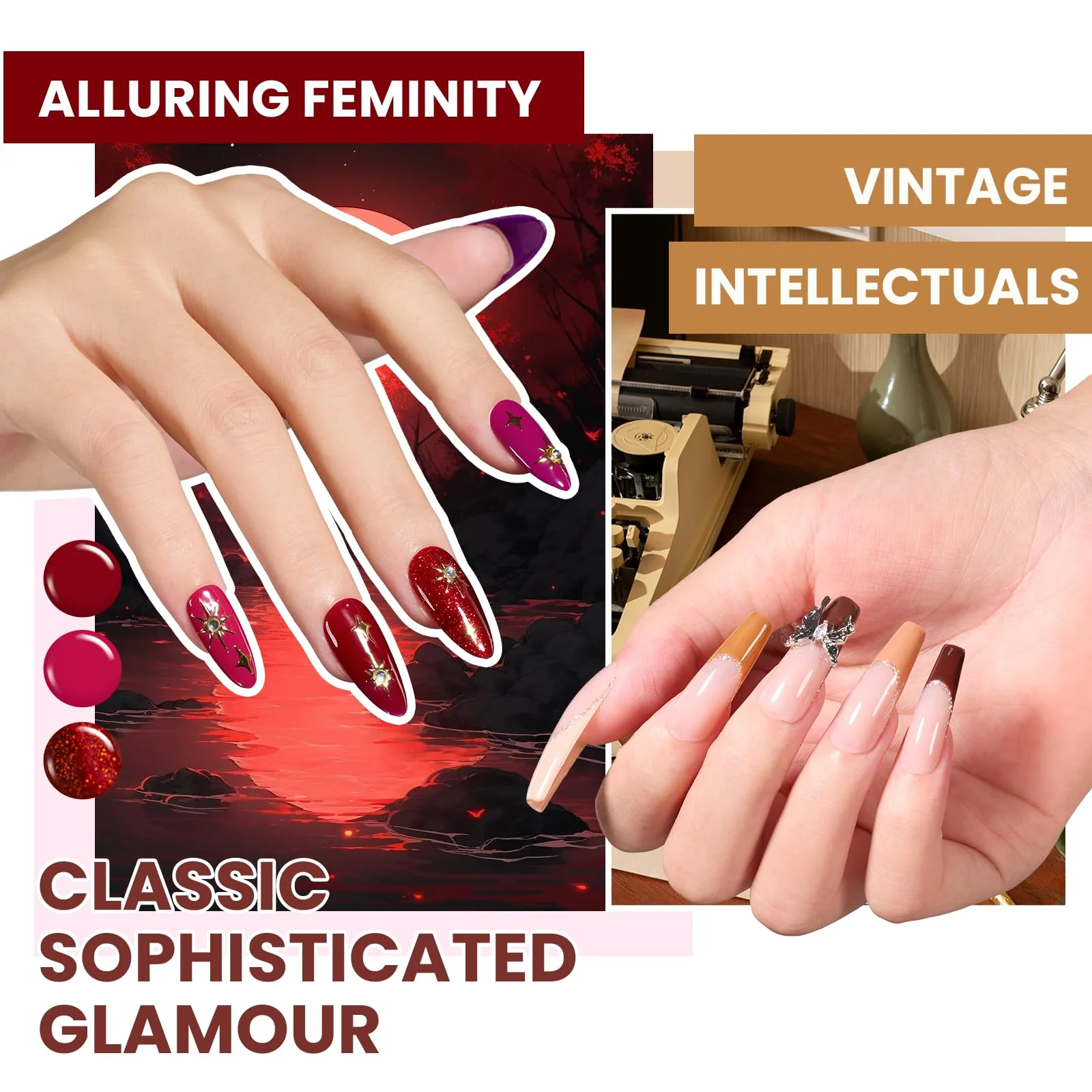 (Extra Free $20 Gift)  100 Colors Nails 110 PCS Perfect Gift Gel Polish Set for All Season - Image 7