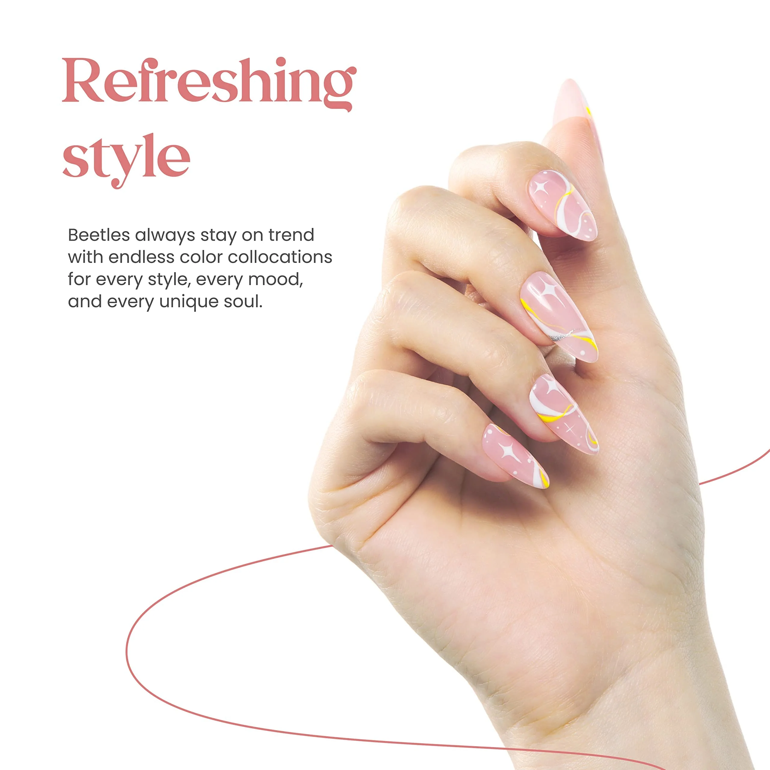 15ML Nude Pink Jelly Nails Gel Polish - Sheer Concealer Nail Gel - Image 4