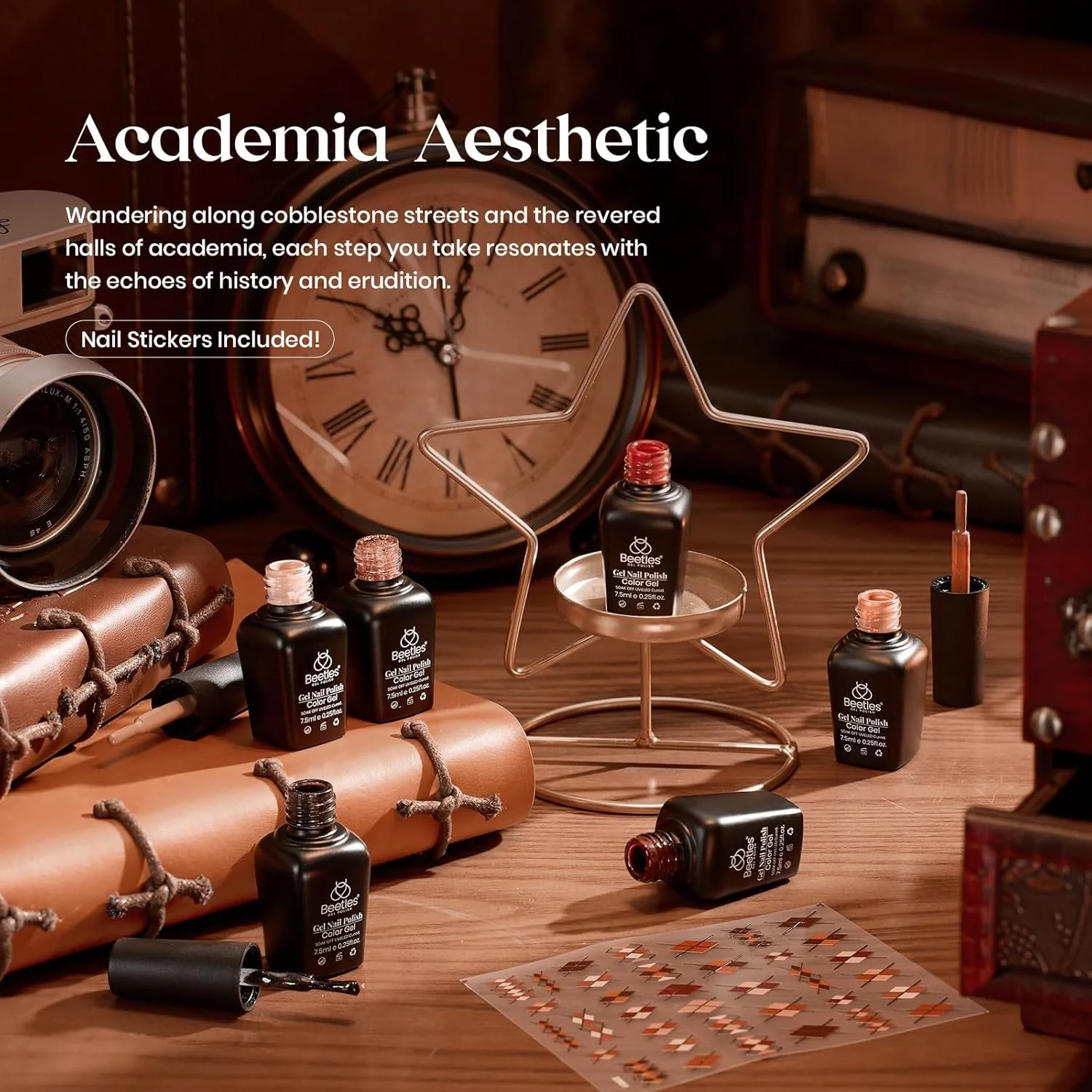 Academia Aesthetic | Gel Polish 6 Colors Set - Image 6