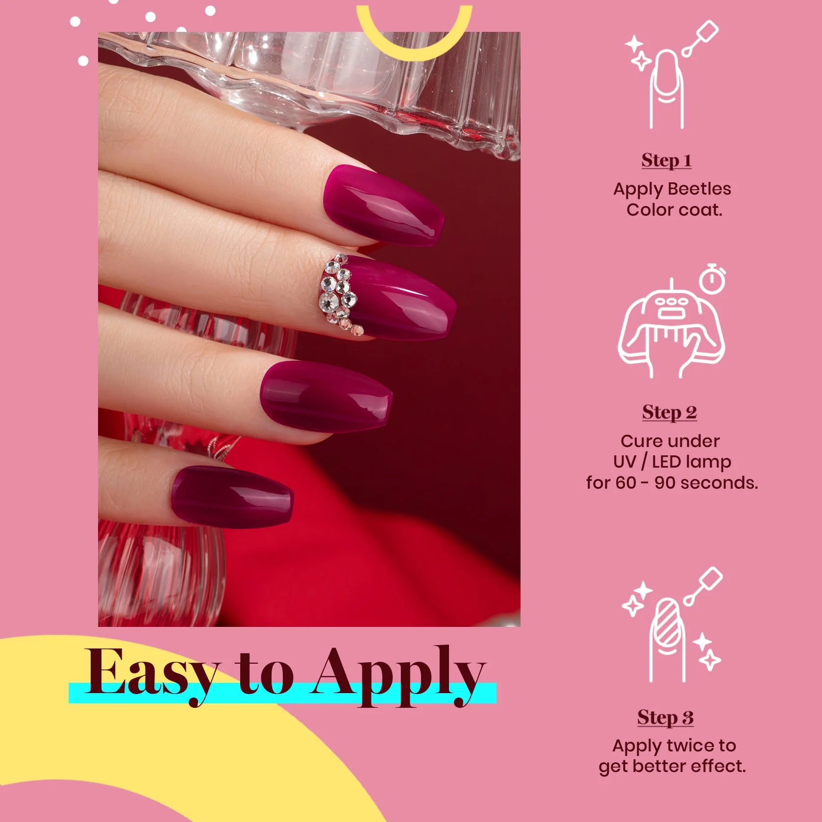 Alicia Jam #b973 |15ml Gel Polish - Image 6