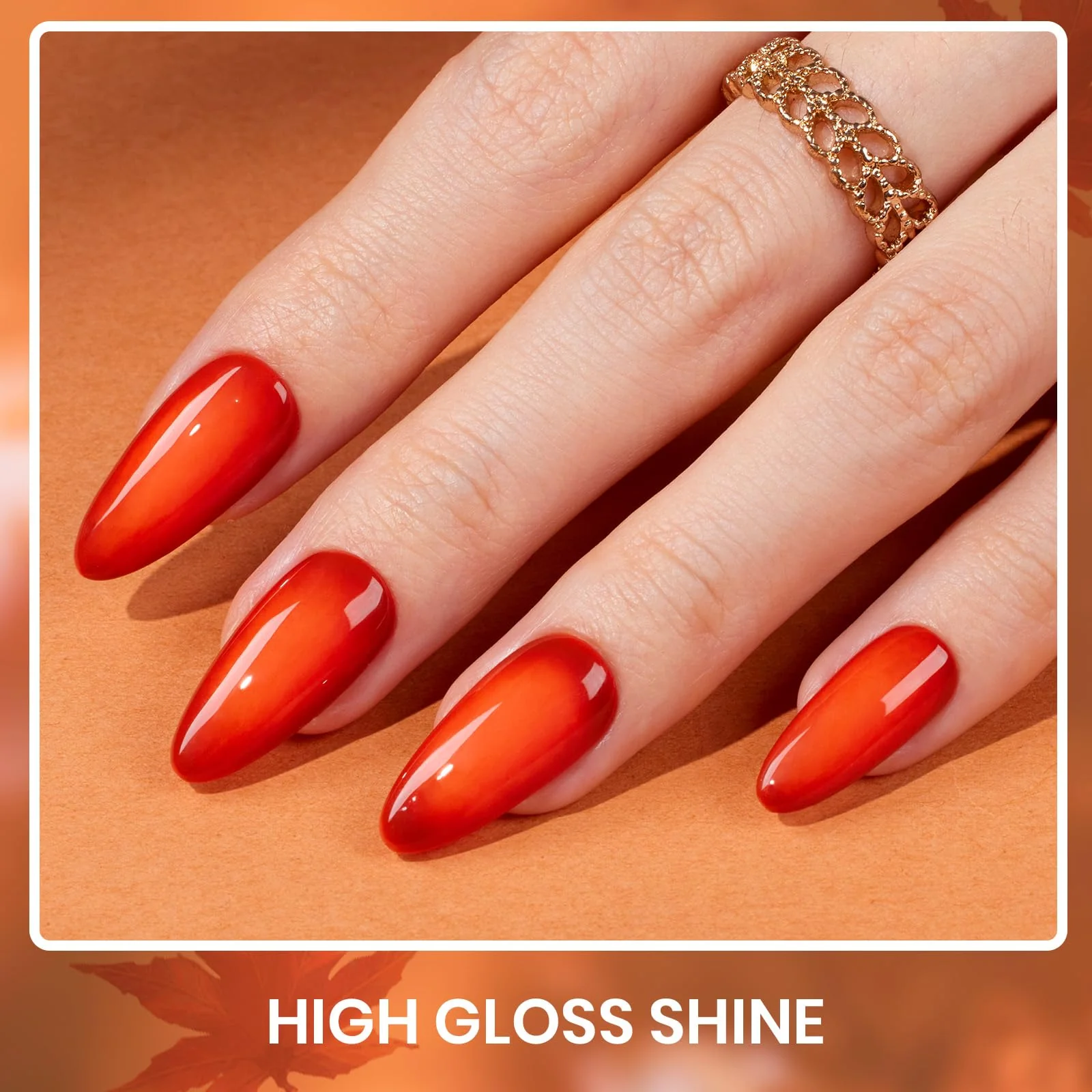 Autumn Leaves - 6 Colors Fall Gel Polish Set - Image 7