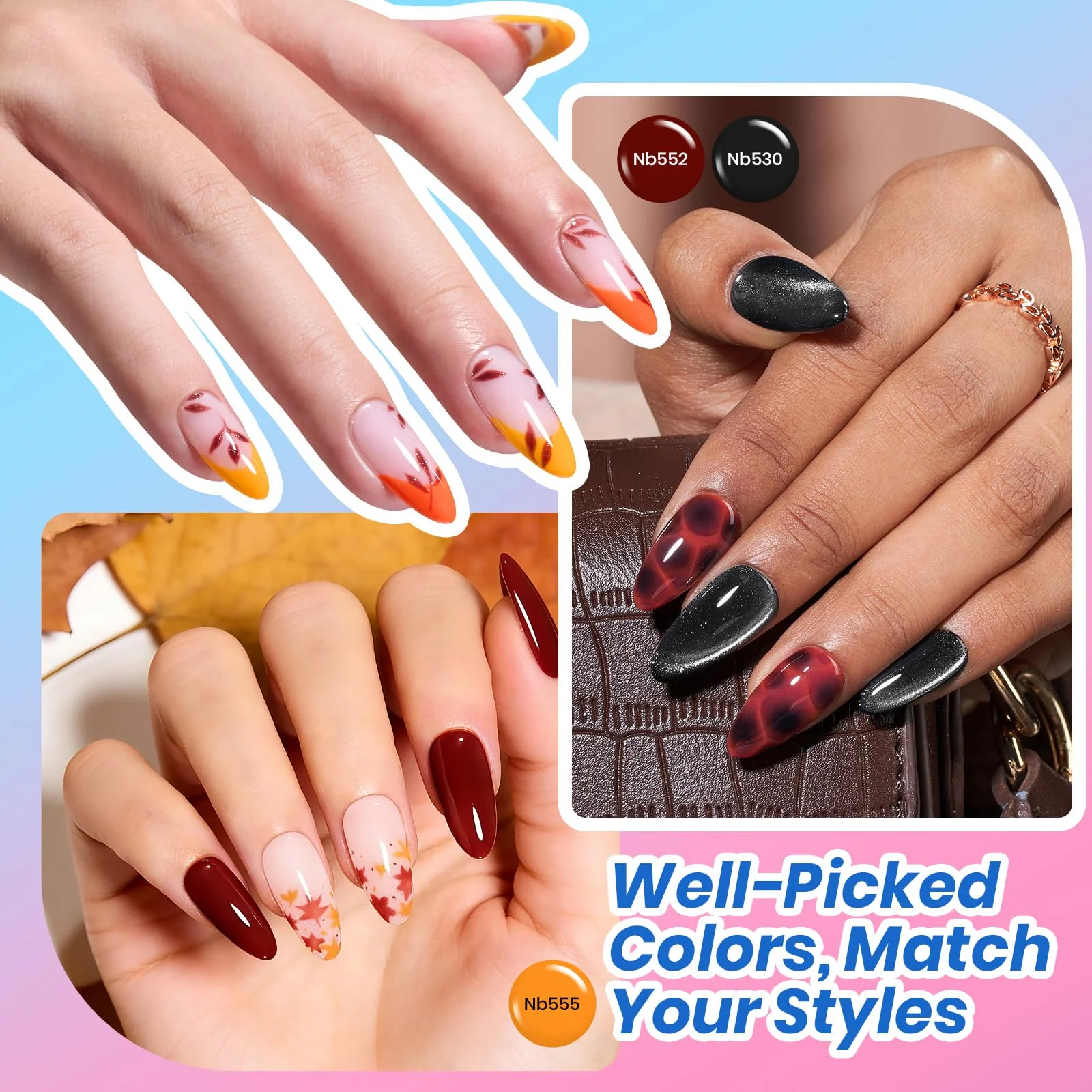 Beetles Gel Nail Starter Kit Deal Box Harmony Palette 36 Colors HEMA-Free & TPO-Free Summer Nails All-in-One Mani Set - Image 6