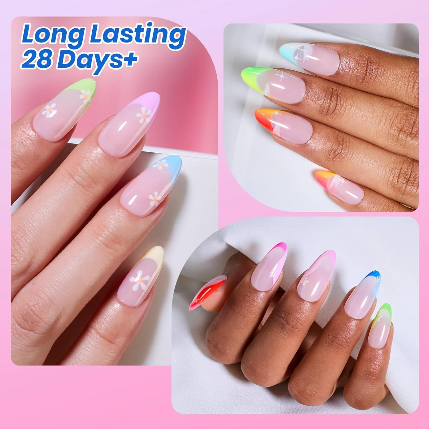 Beetles Deal Box Rainbow Core Summer Nails 20 Colors Gel Polish Set Gel Nail Polish Set - Image 6