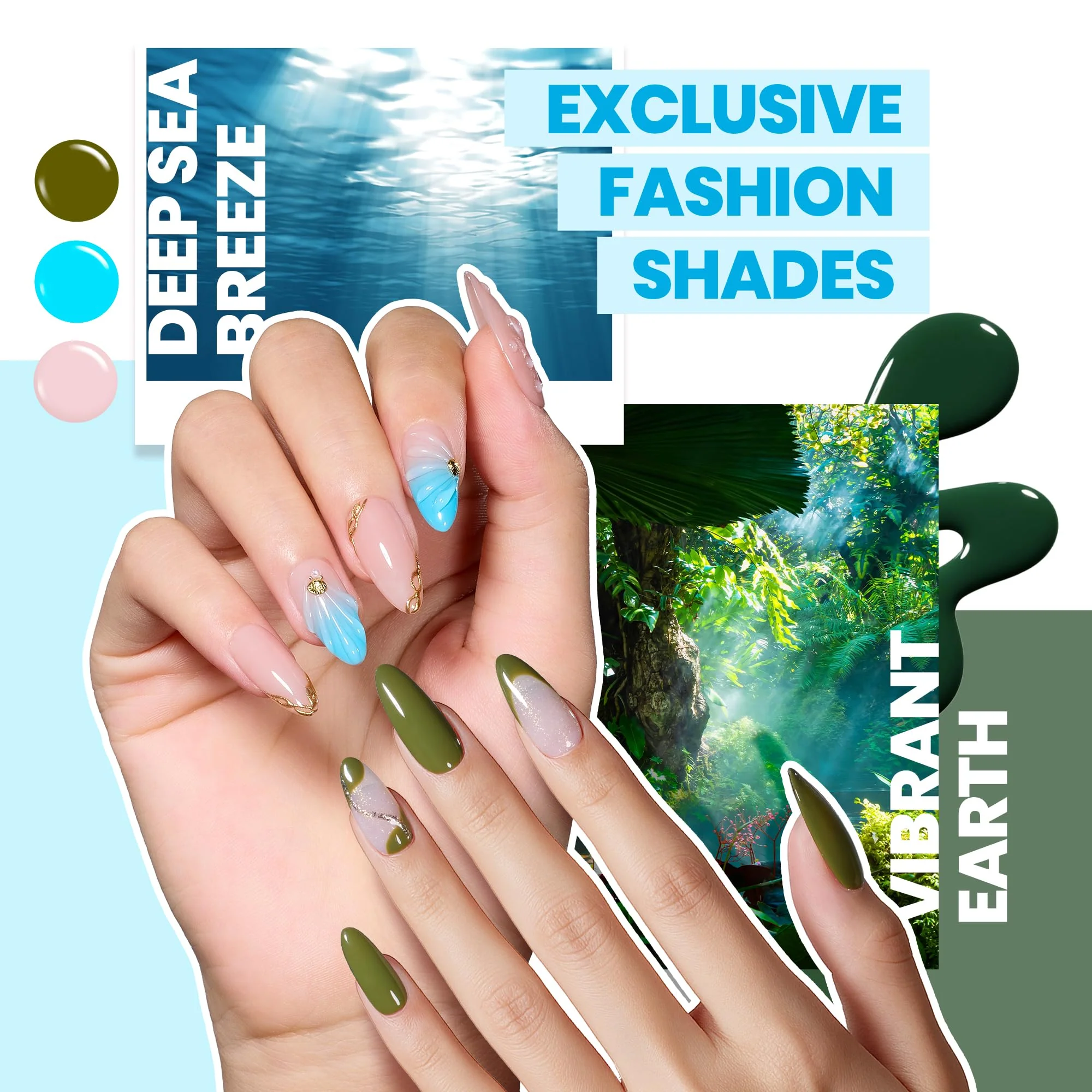 Beetles Gel Nail Polish Set - Nails Chroma Dreams 100 Colors Polish Kit - Image 5