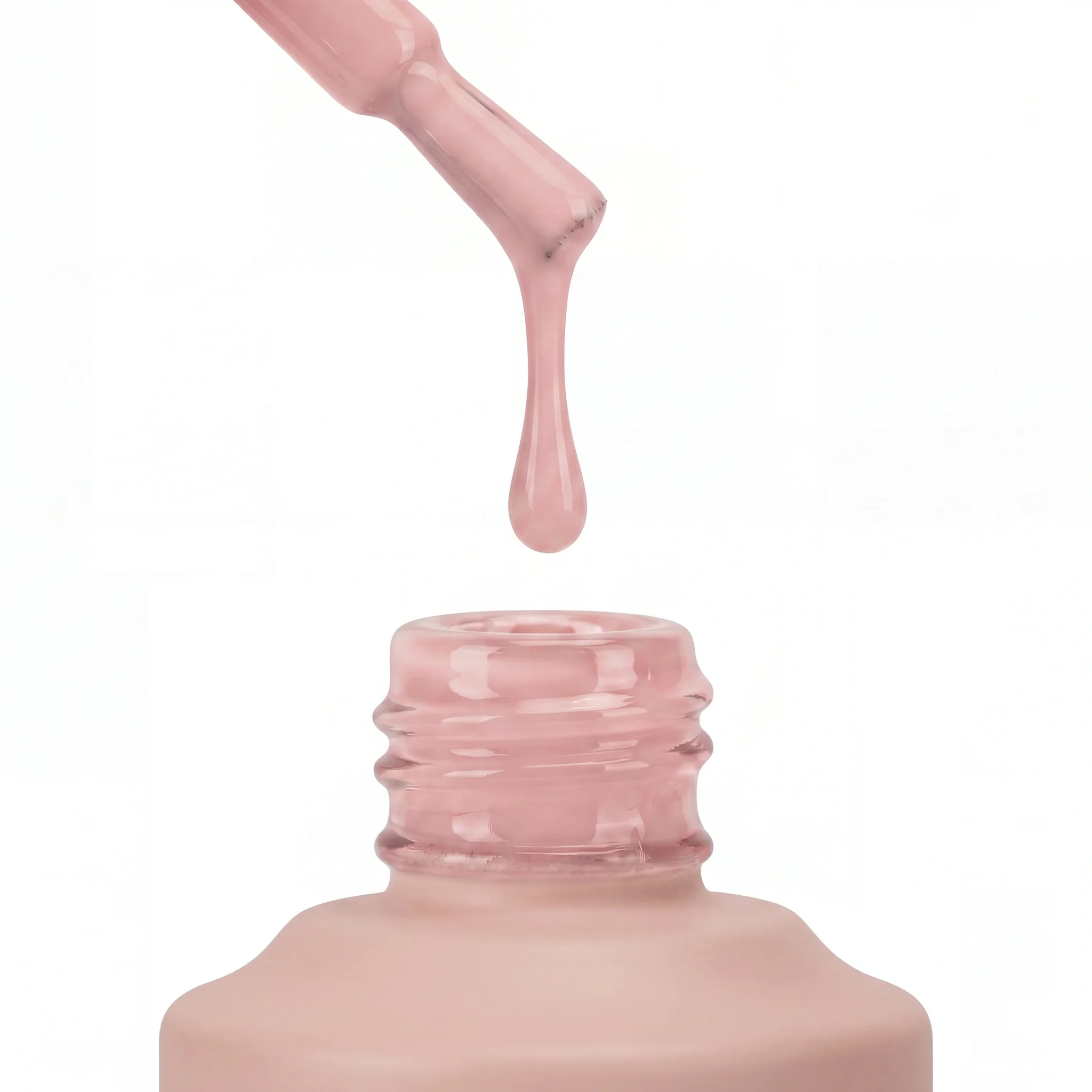 Beetles Nail Glow Blush Cardigan HEMA Free TPO Free Gel Polish 15ml - Image 3