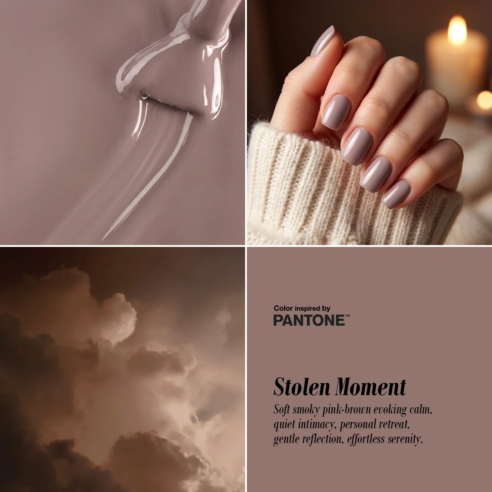 Beetles × Pantone Nail Glow HEMA Free TPO Free 6 Colors Gel Polish Set 15ml - Image 5