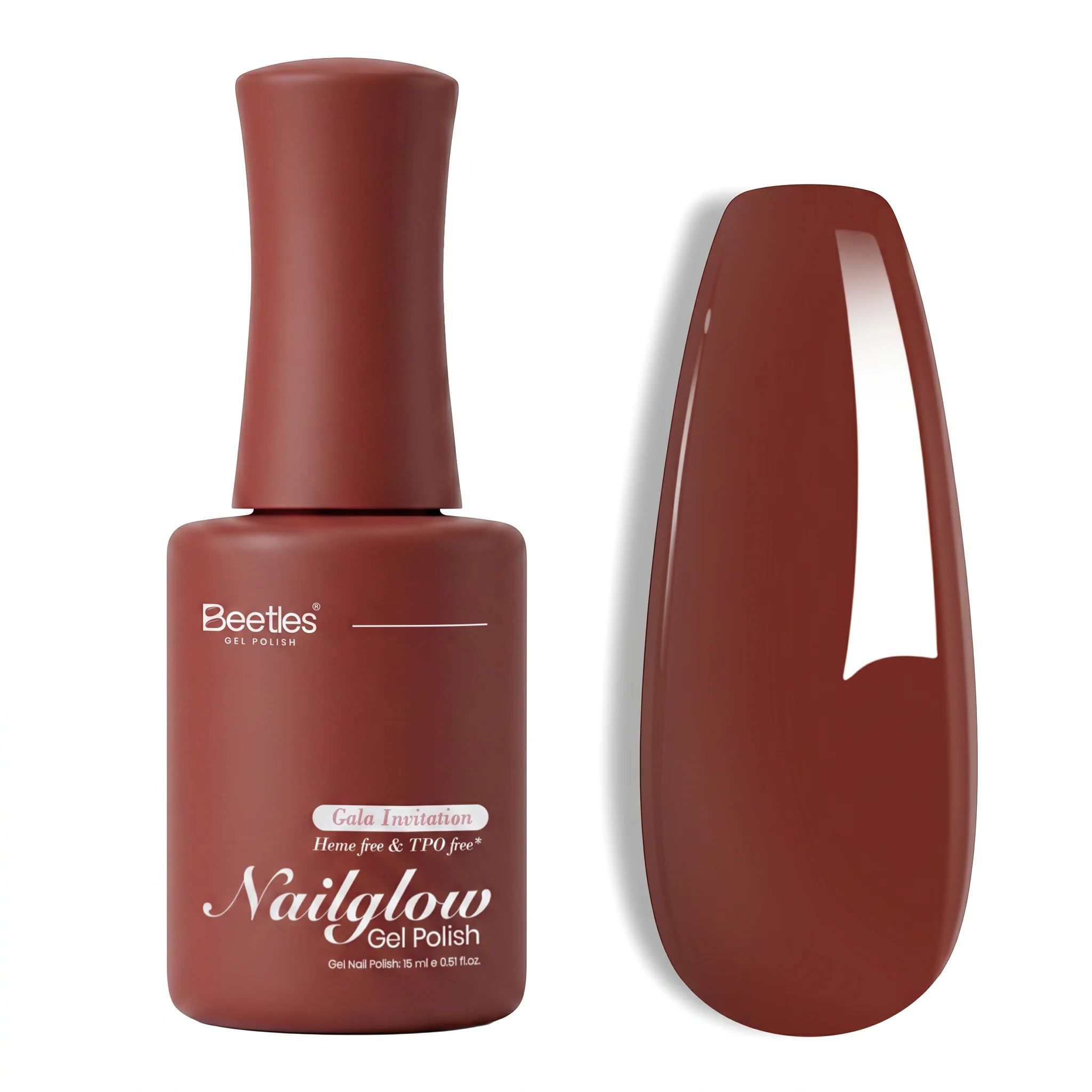 Beetles Nail Glow Gala Invitation HEMA Free TPO Free Gel Polish 15ml