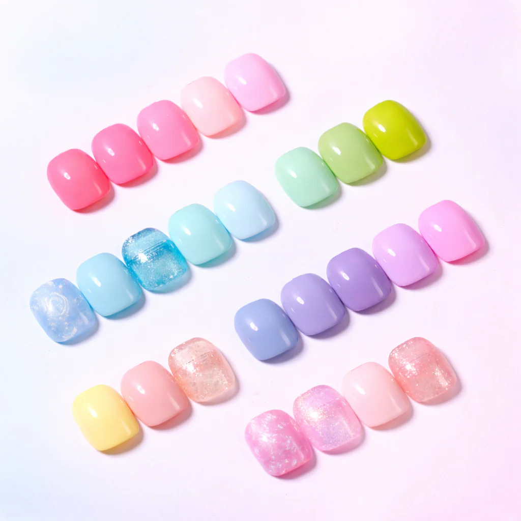 Beetles Pastel Gel Polish Set - Summer Nails Rainbow Dreamscape 25 Colors Gel Polish Kit with Base Coat&Top Coat - Image 7