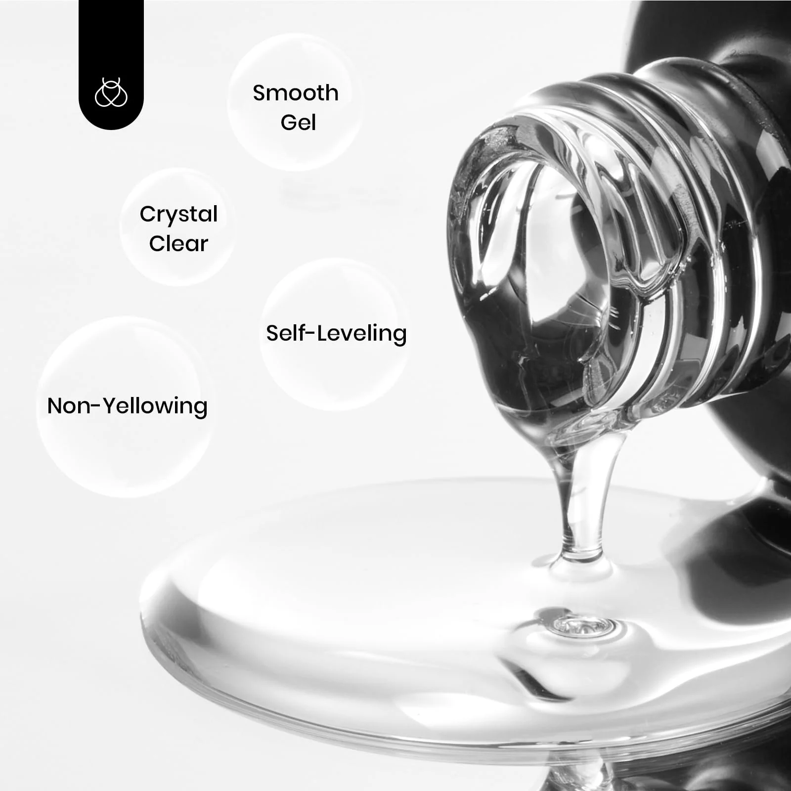 Beetles PEEL-OFF Base Coat and Top Coat Gel Nail Polish Set - Image 7