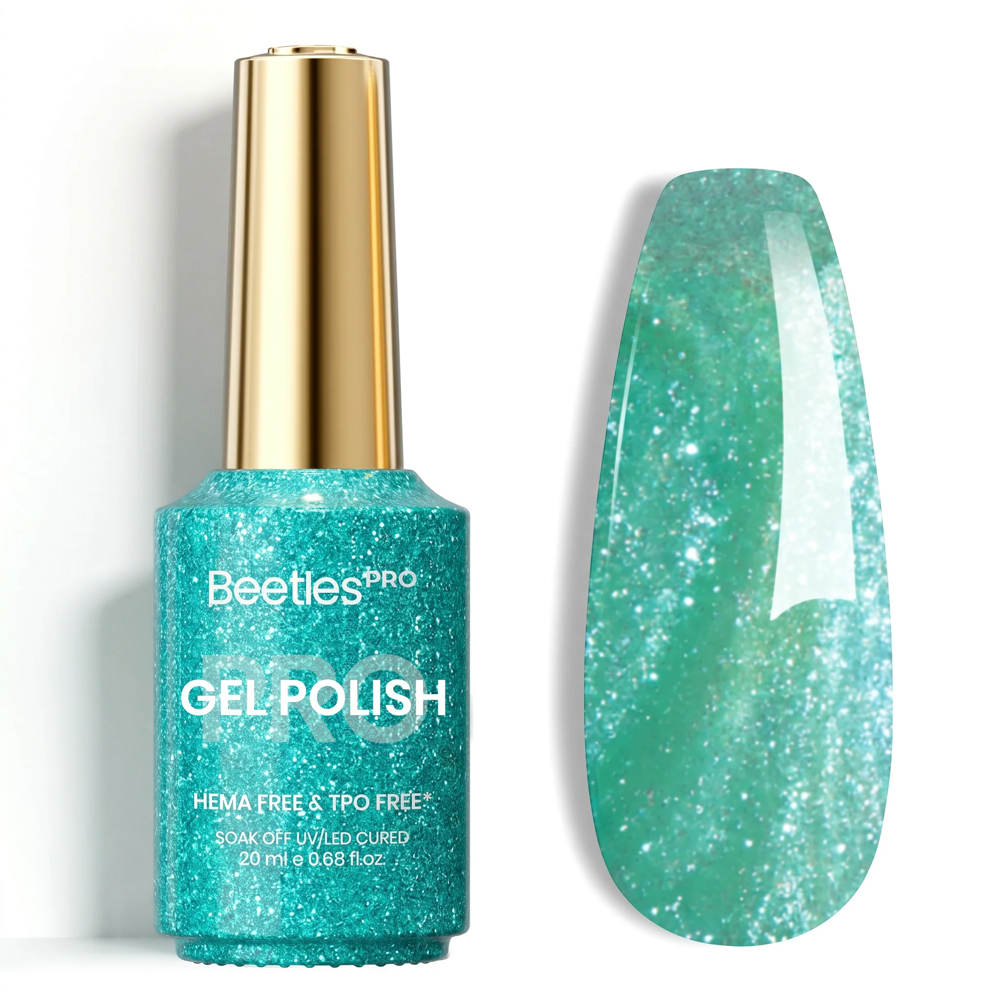 Beetles Pro Aloe Whisper HEMA Free TPO Free Gel Nail Polish 20ml