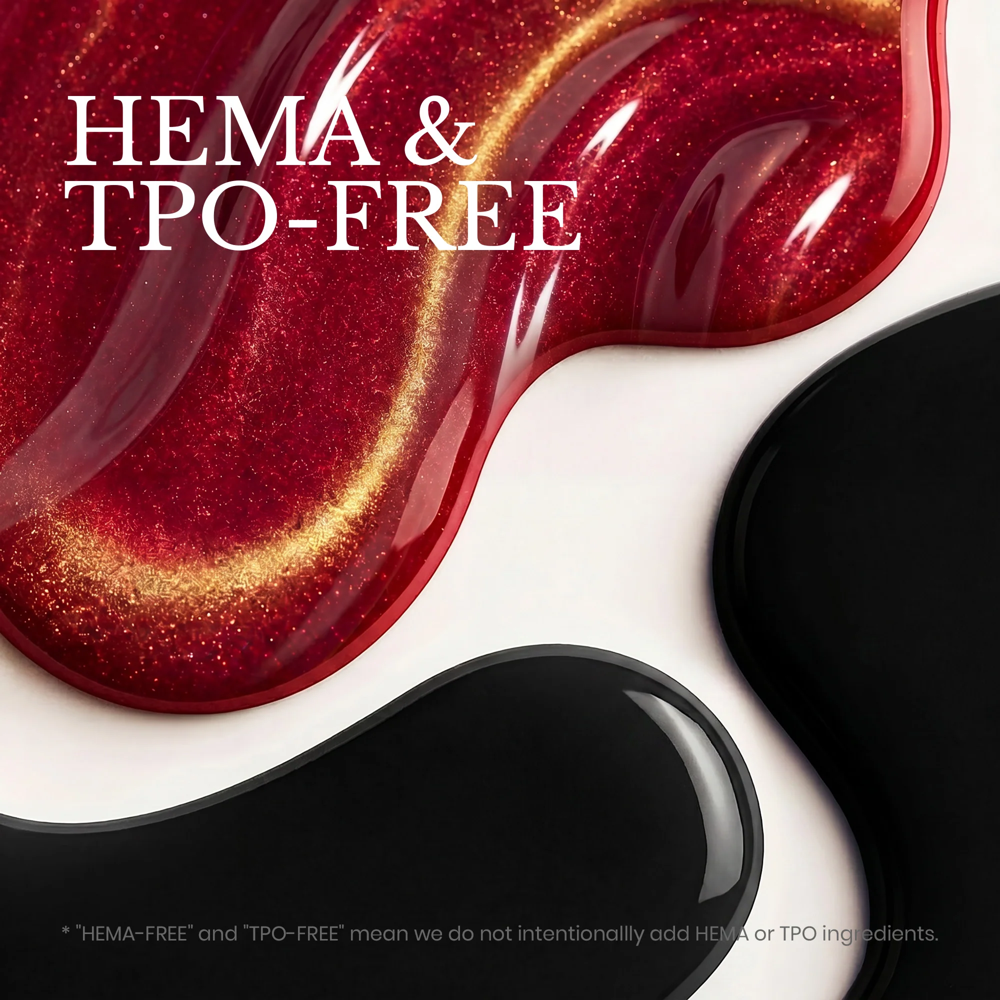 Beetles Pro Black Crystal HEMA Free TPO Free Jelly Gel Nail Polish 20ml - Image 5