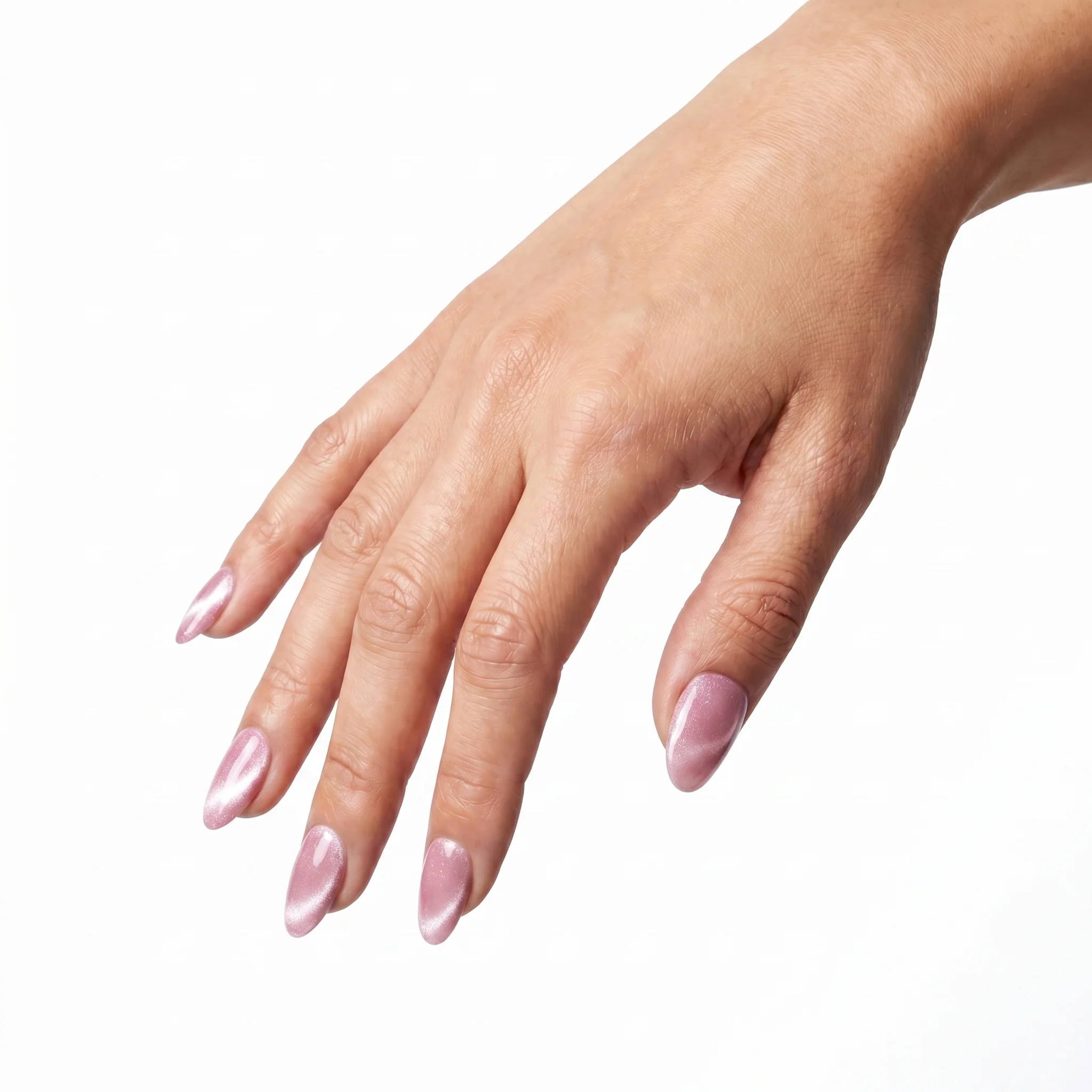 Beetles Pro Blossom Whisper Pink Cat Eye HEMA Free TPO Free Gel Polish 20ml - Image 2