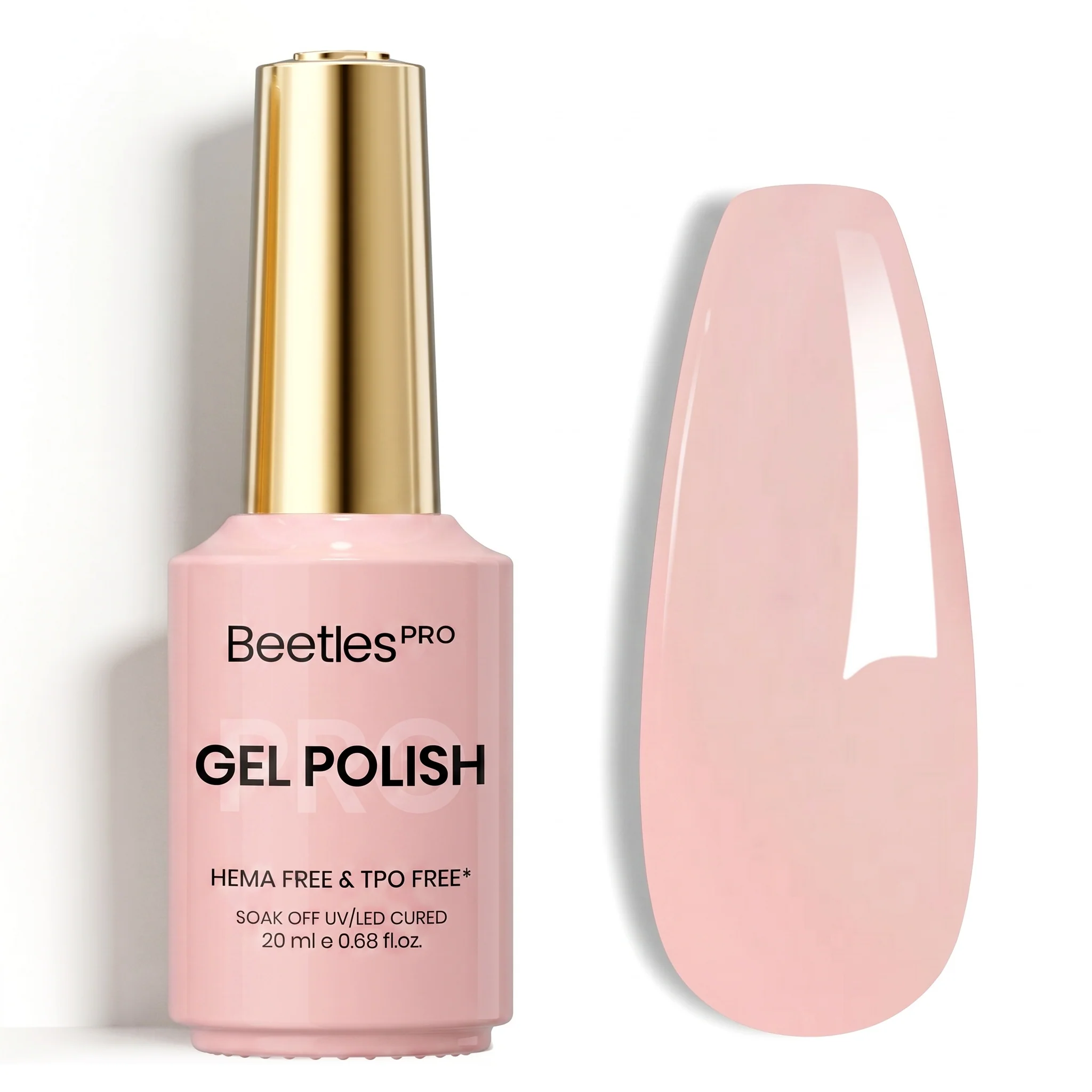Beetles Pro Bubblegum Sweet HEMA Free TPO Free Gel Polish 20ml