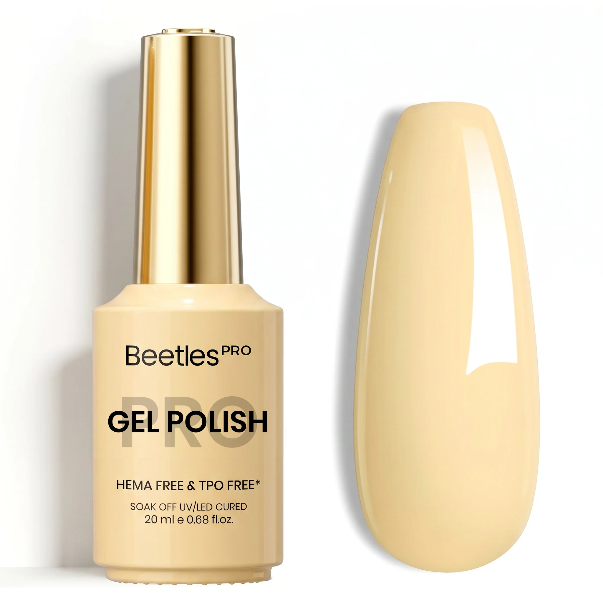 Beetles Pro Butter Time HEMA Free TPO Free Gel Nail Polish 20ml