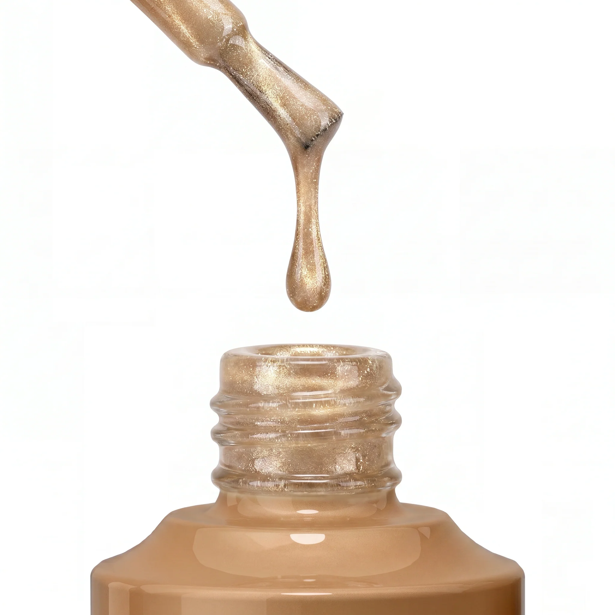 Beetles Pro Buttercream Dream HEMA Free TPO Free Cat Eye Gel Nail Polish 20ml - Image 5
