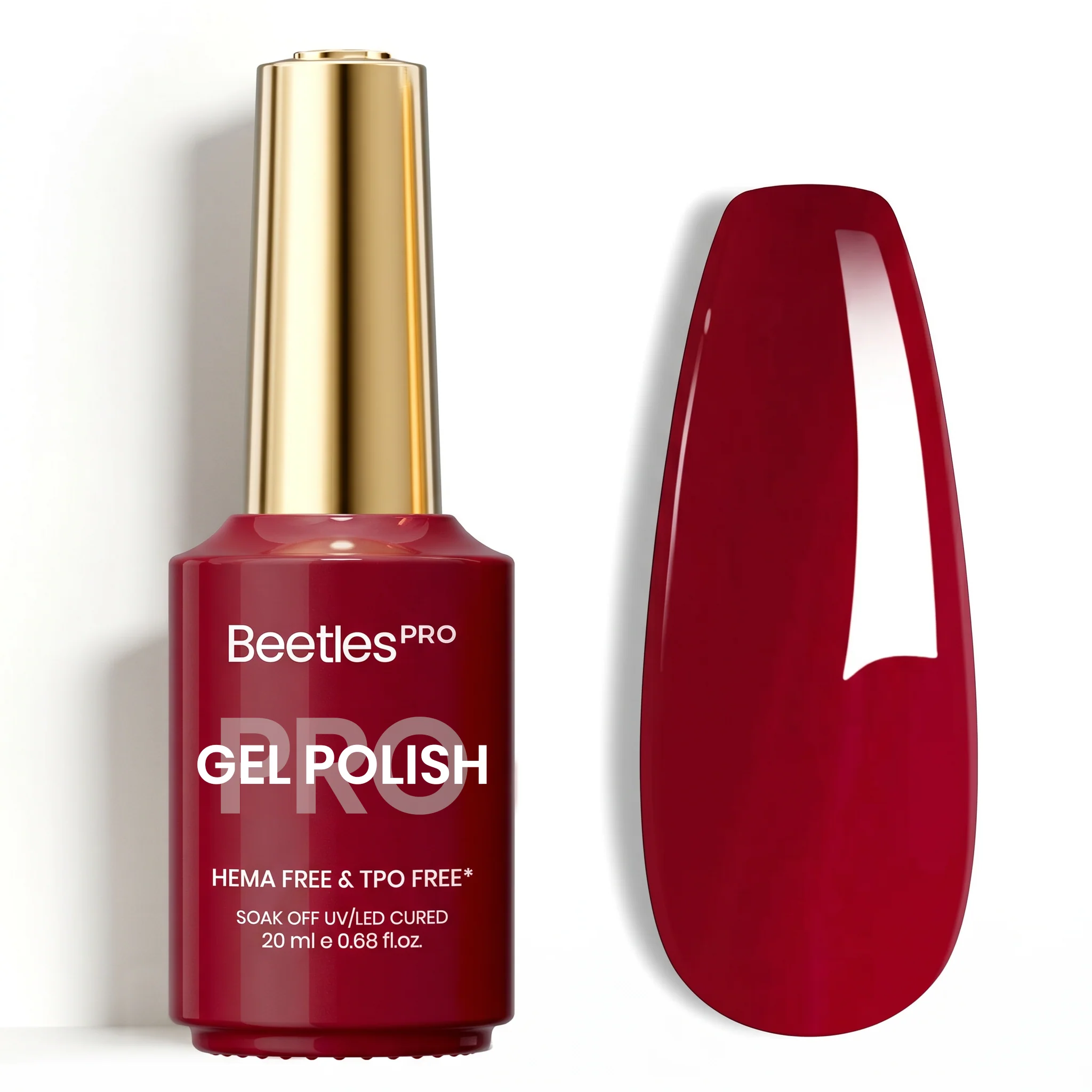 Beetles Pro Coral Reverie HEMA Free TPO Free Gel Nail Polish 20ml