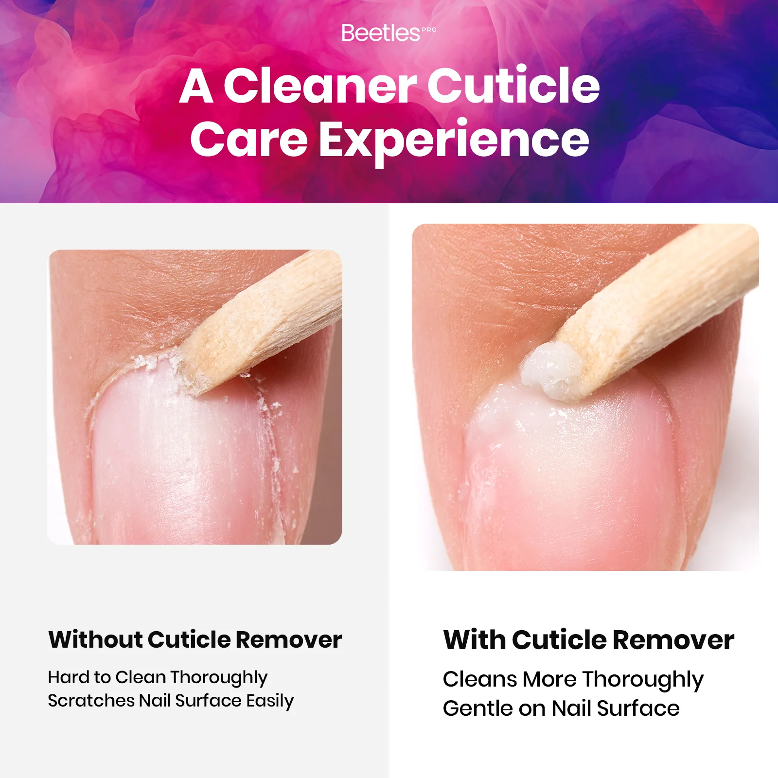 Beetles Pro Cuticle Remover HEMA Free TPO Free 20ml - Image 3