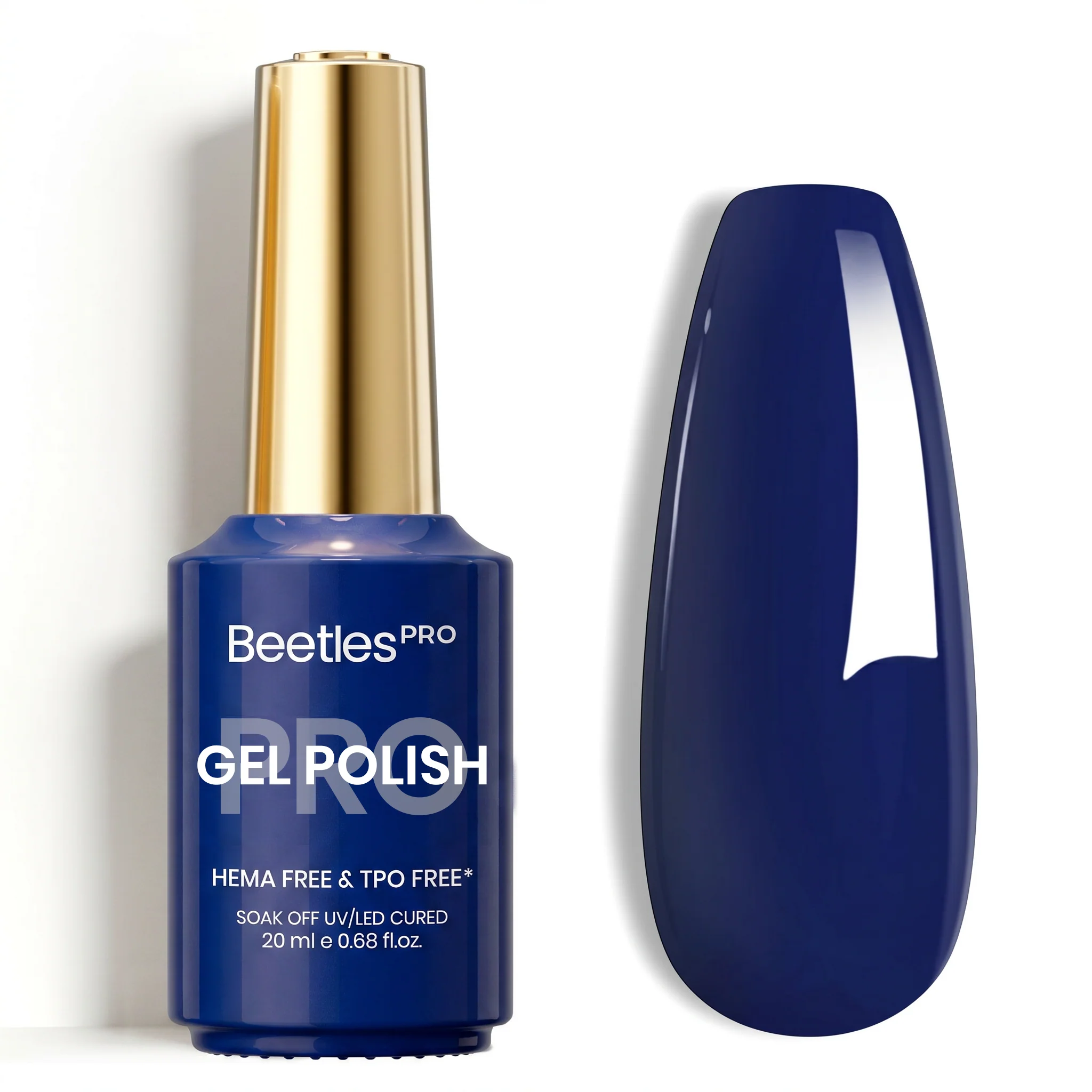 Beetles Pro Eclipse Blue HEMA Free TPO Free Gel Nail Polish 20ml