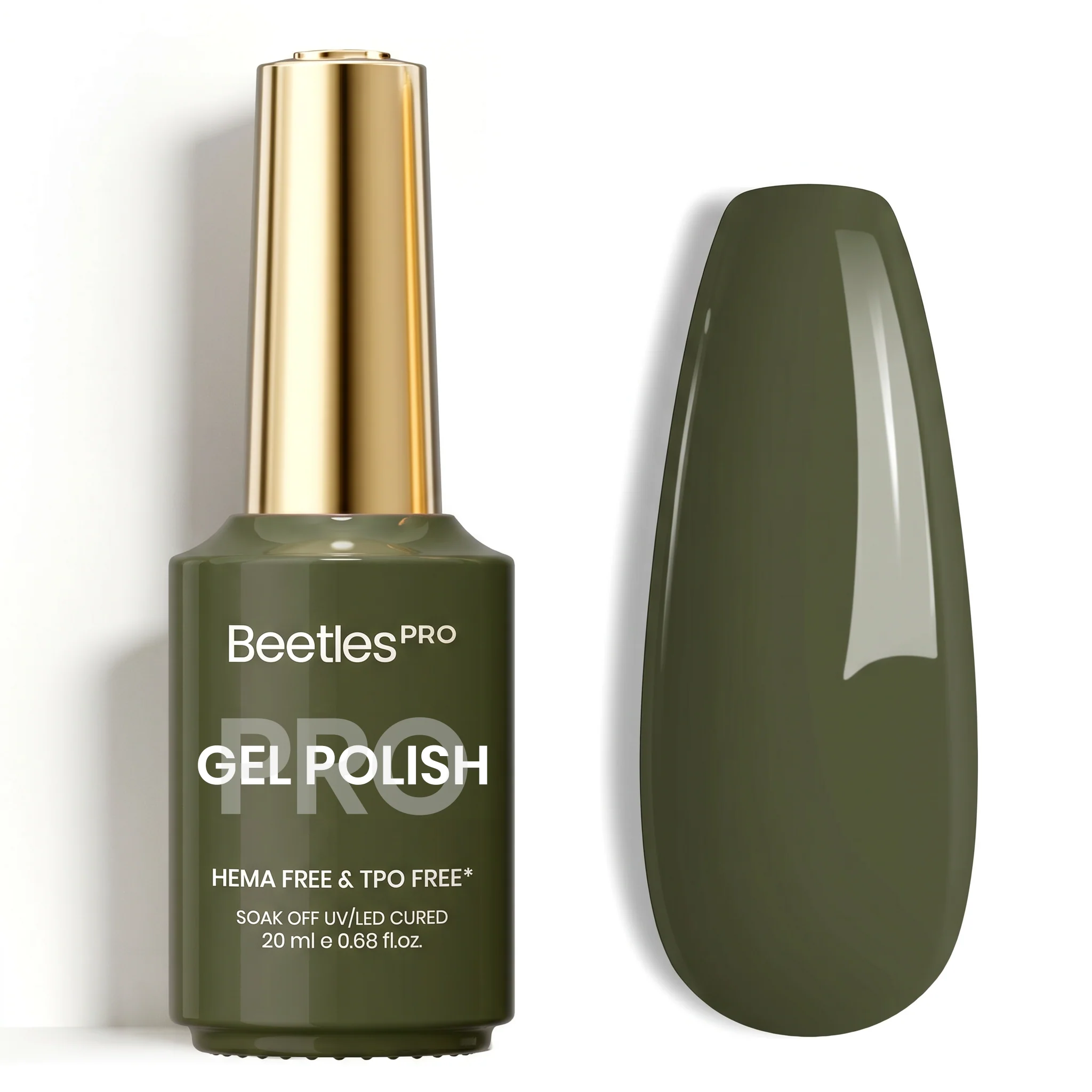 Beetles Pro Emerald Haven HEMA Free TPO Free Gel Nail Polish 20ml
