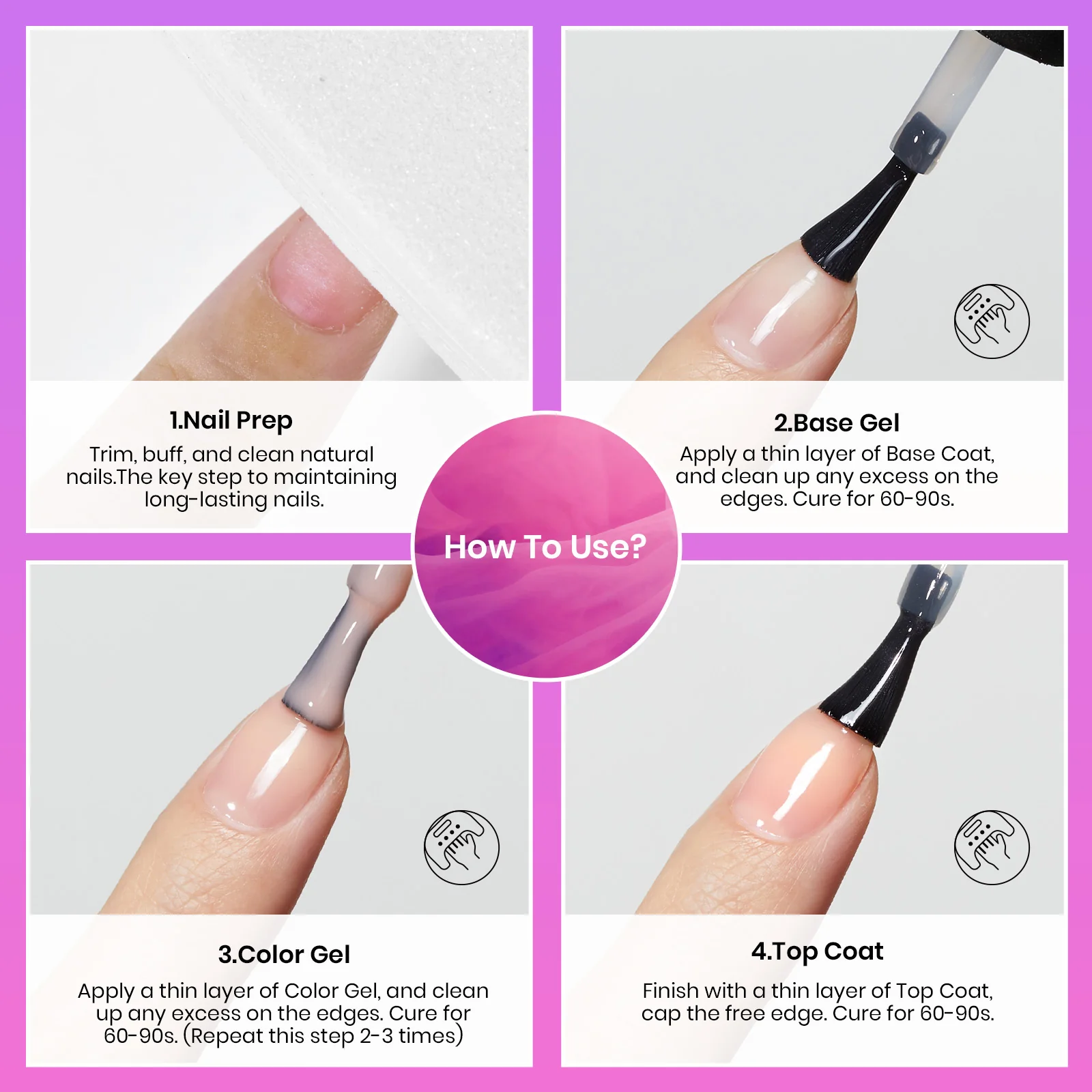 Beetles Pro Gel Base Coat HEMA Free TPO Free 20ml - Image 7