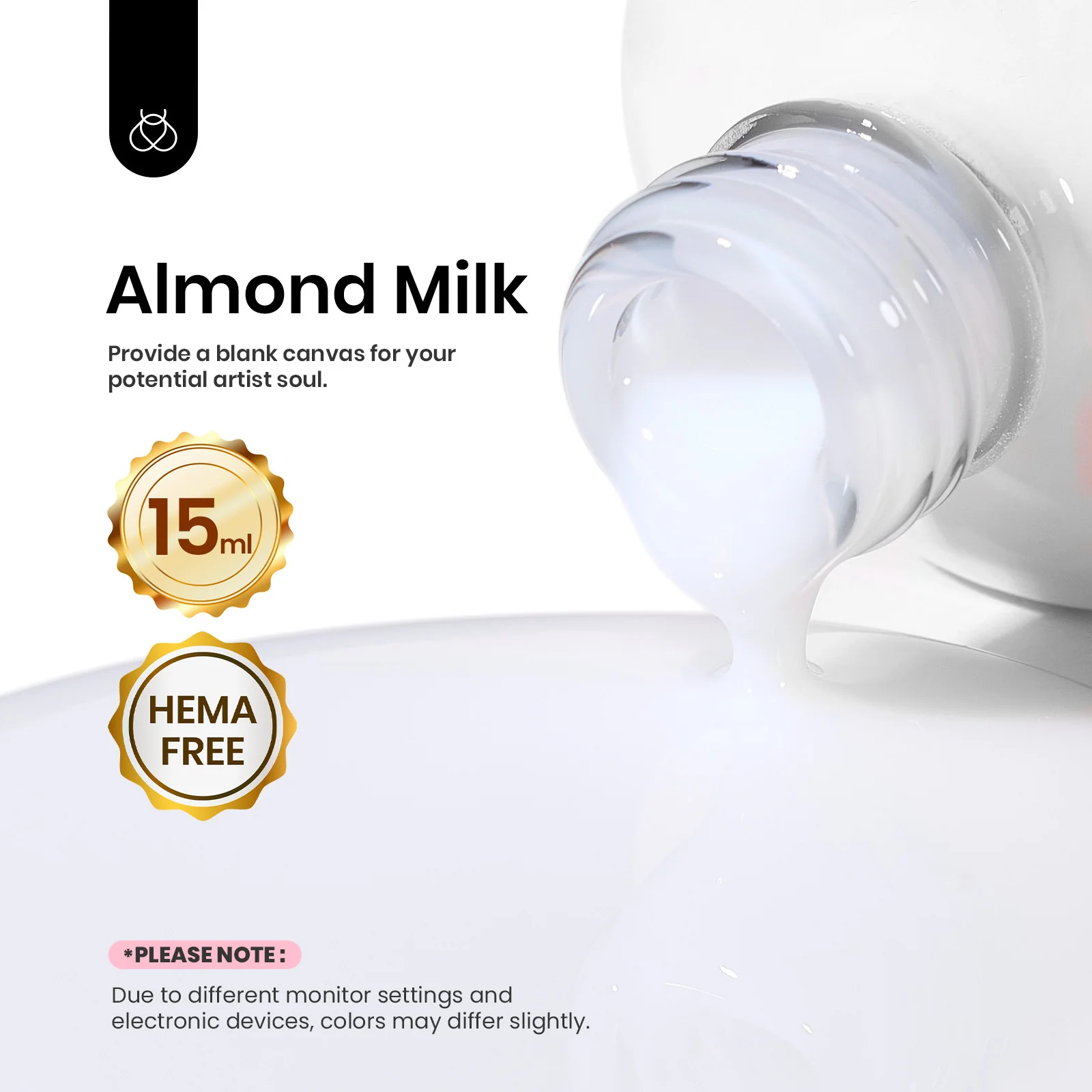 Beetles Pro HEMA Free TPO Free Milky White Builder Gel - Image 3