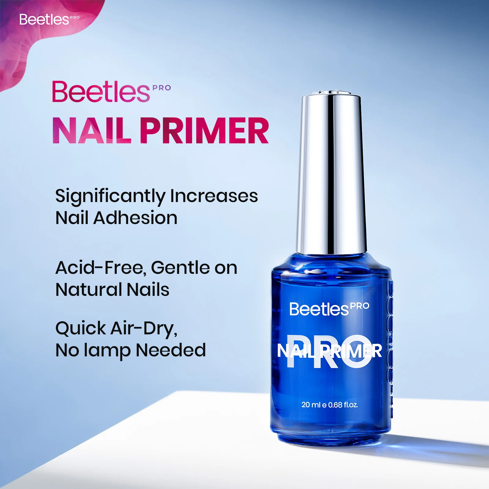 Beetles Pro Nail Primer HEMA Free TPO Free 20ml - Image 2