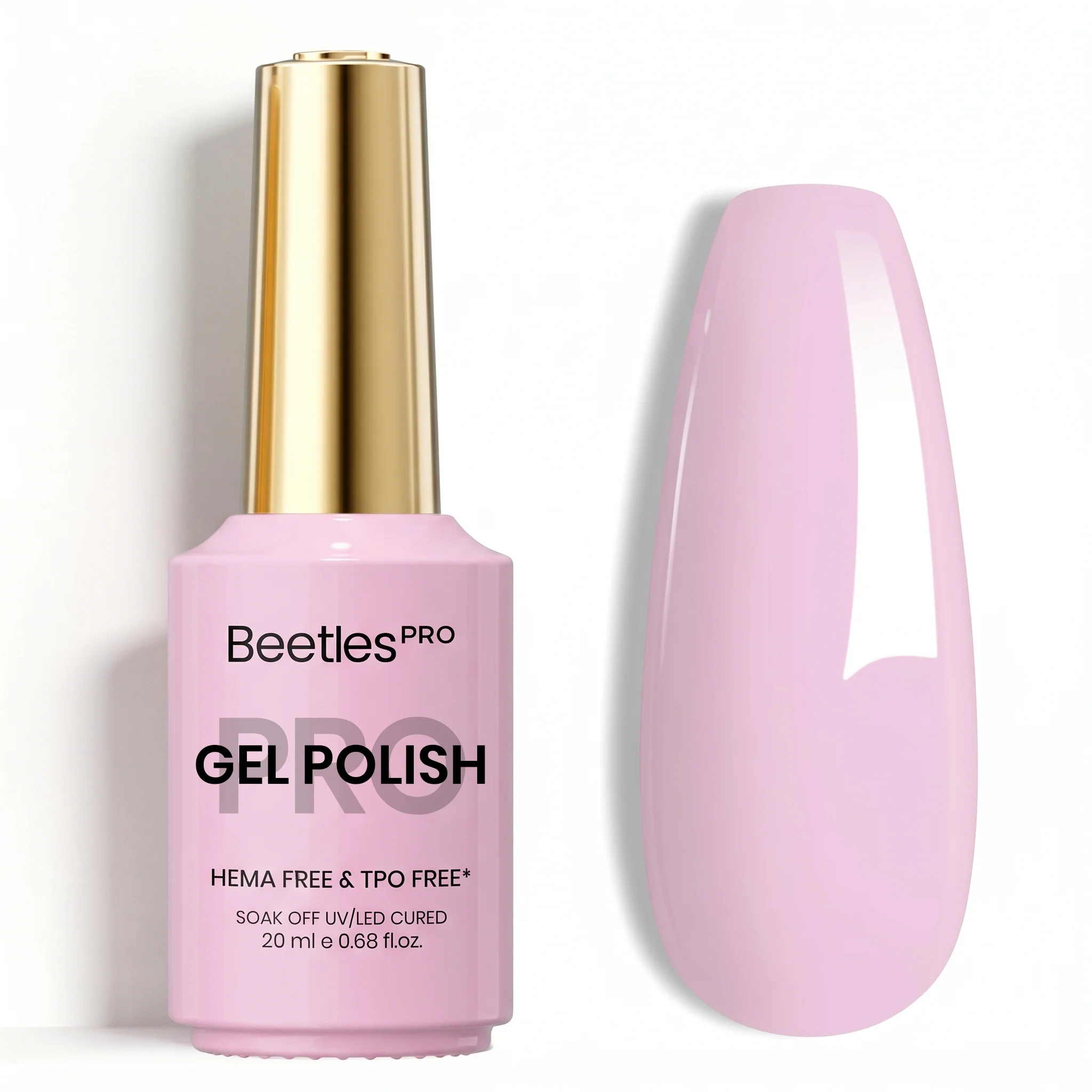 Beetles Pro Peony Mist HEMA Free TPO Free Gel Nail Polish 20ml