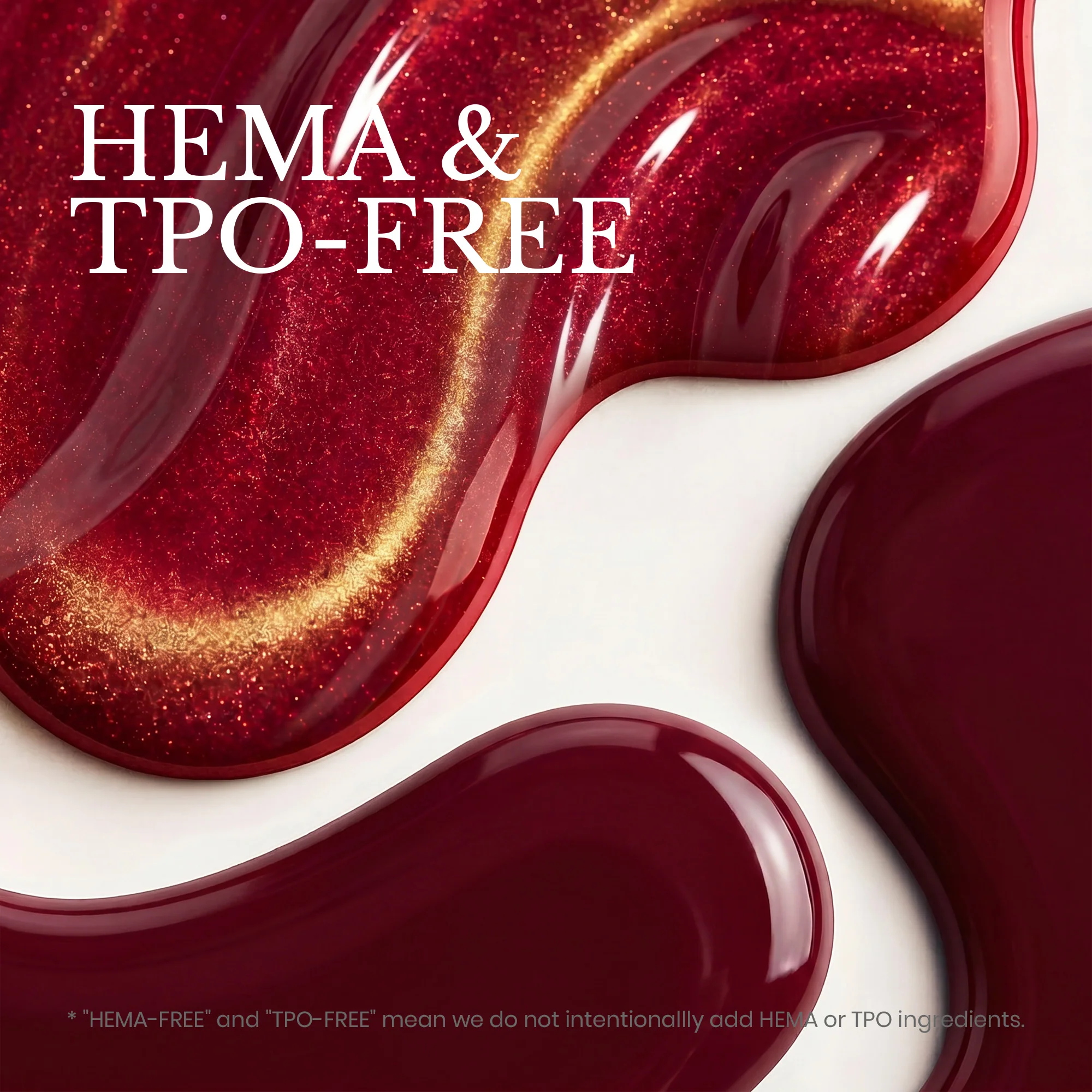 Beetles Pro Velvet Garnet HEMA Free TPO Free Jelly Gel Nail Polish 20ml - Image 5