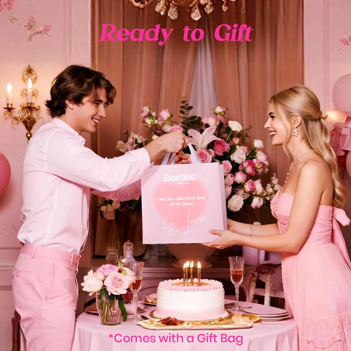 Beetles Summer Romantic Gel Nail Polish Kit – Perfect Gift for Her - Image 5