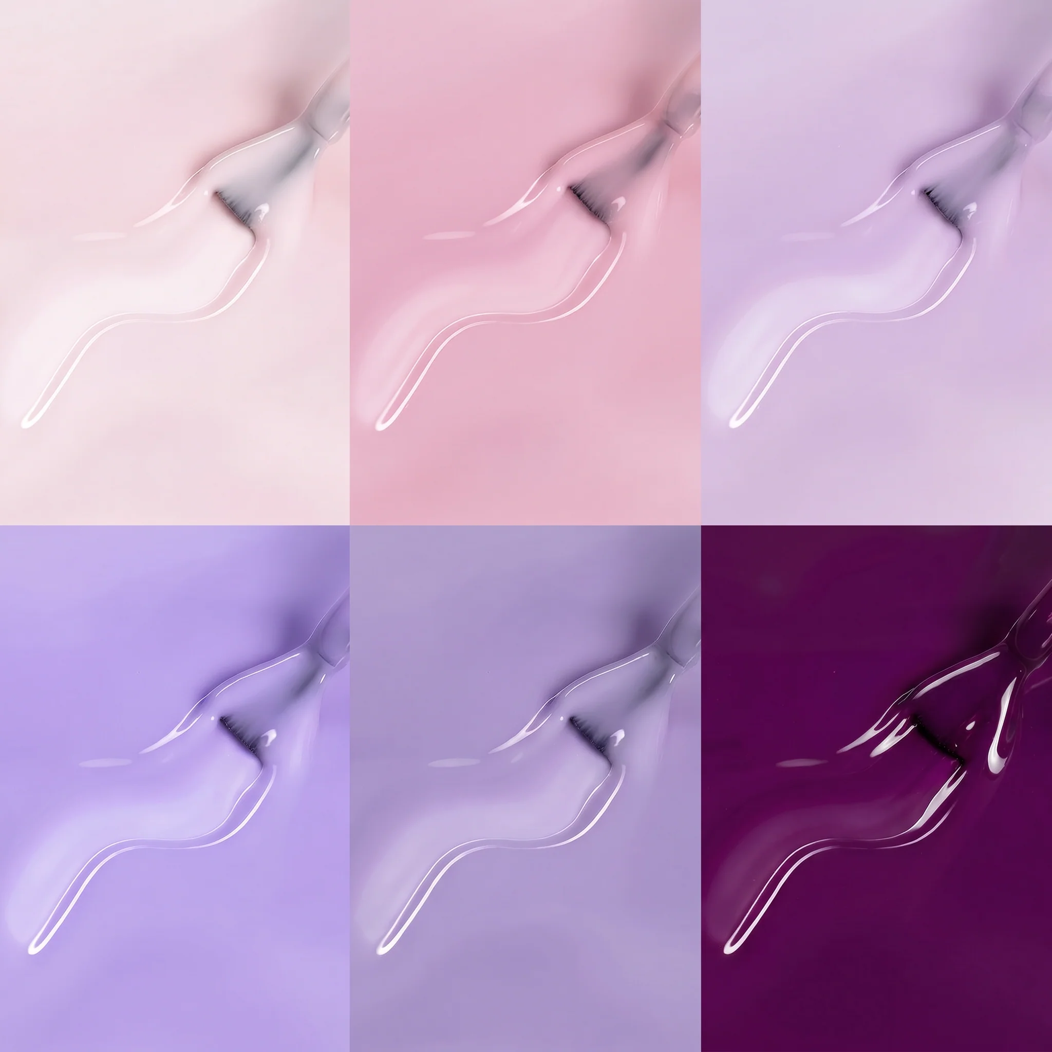 Beetles Stay Shining Amethyst Realm HEMA Free TPO Free 6 Colors Jelly Gel Set 7.5ml - Image 2