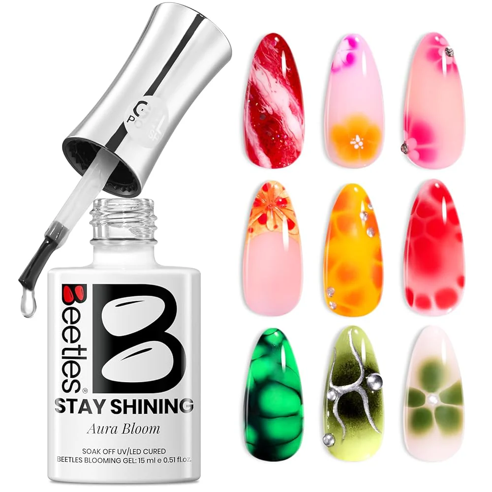 Beetles Stay Shining Aura Bloom Blooming Gel HEMA Free & TPO Free 15ml