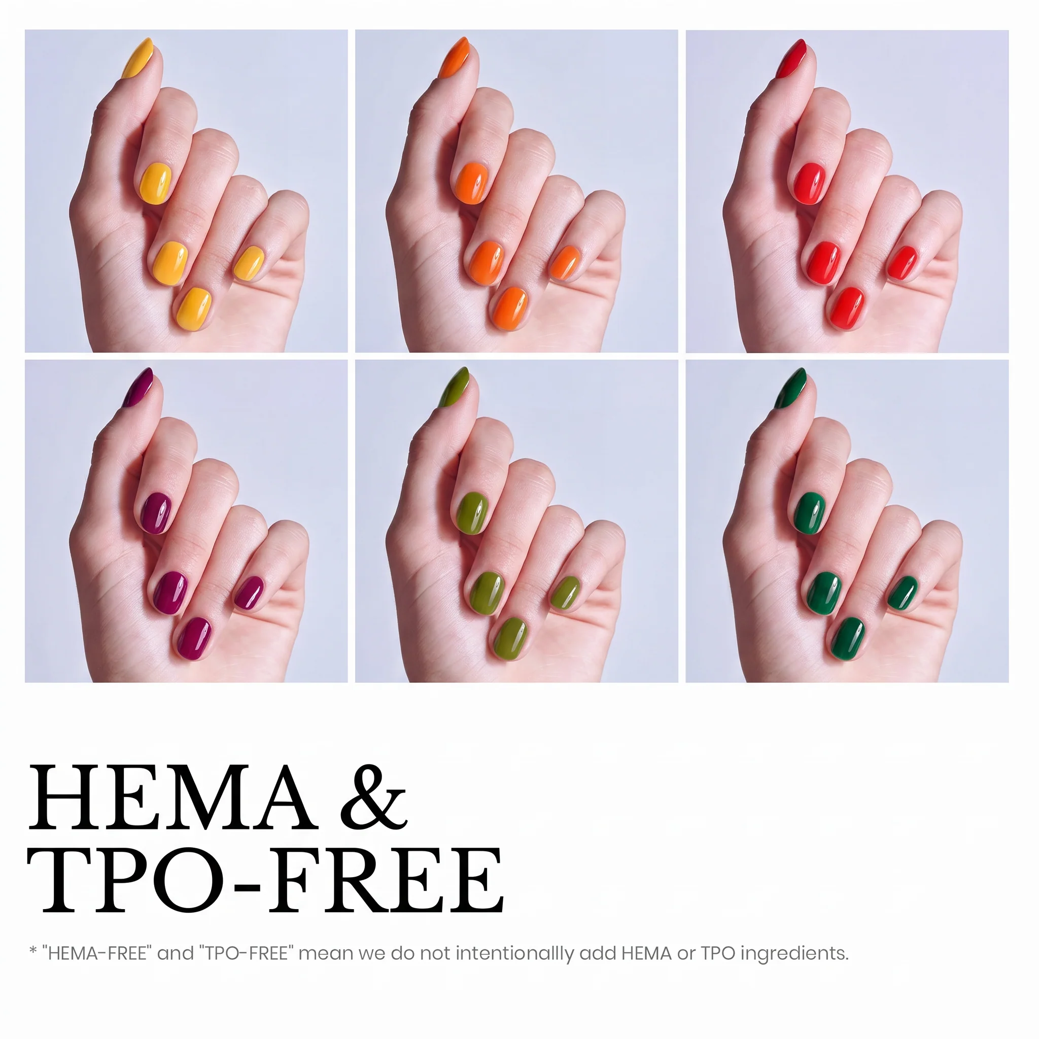 Beetles Stay Shining Autumn Prism HEMA Free TPO Free 6 Colors Jelly Gel Set 7.5ml - Image 3