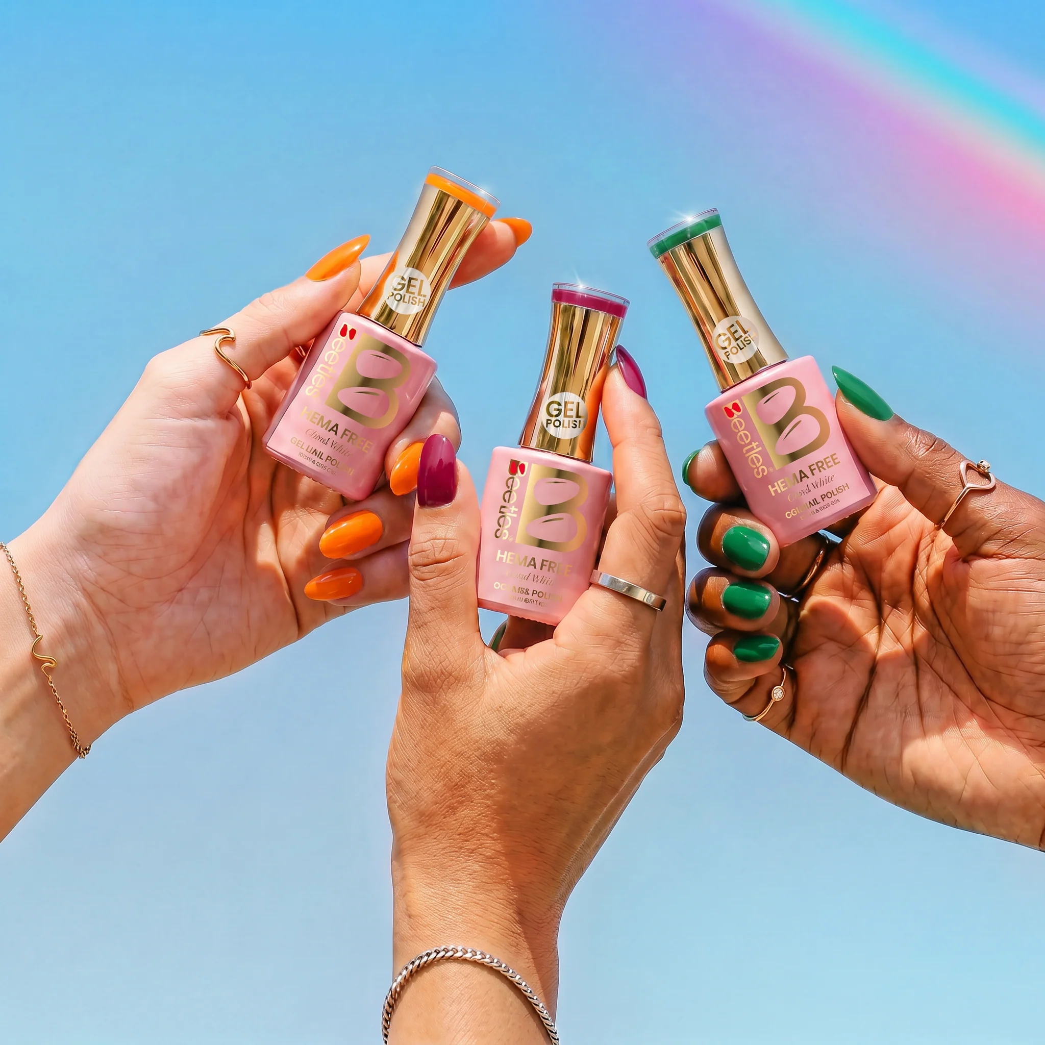 Beetles Stay Shining Autumn Prism HEMA Free TPO Free 6 Colors Jelly Gel Set 7.5ml - Image 5
