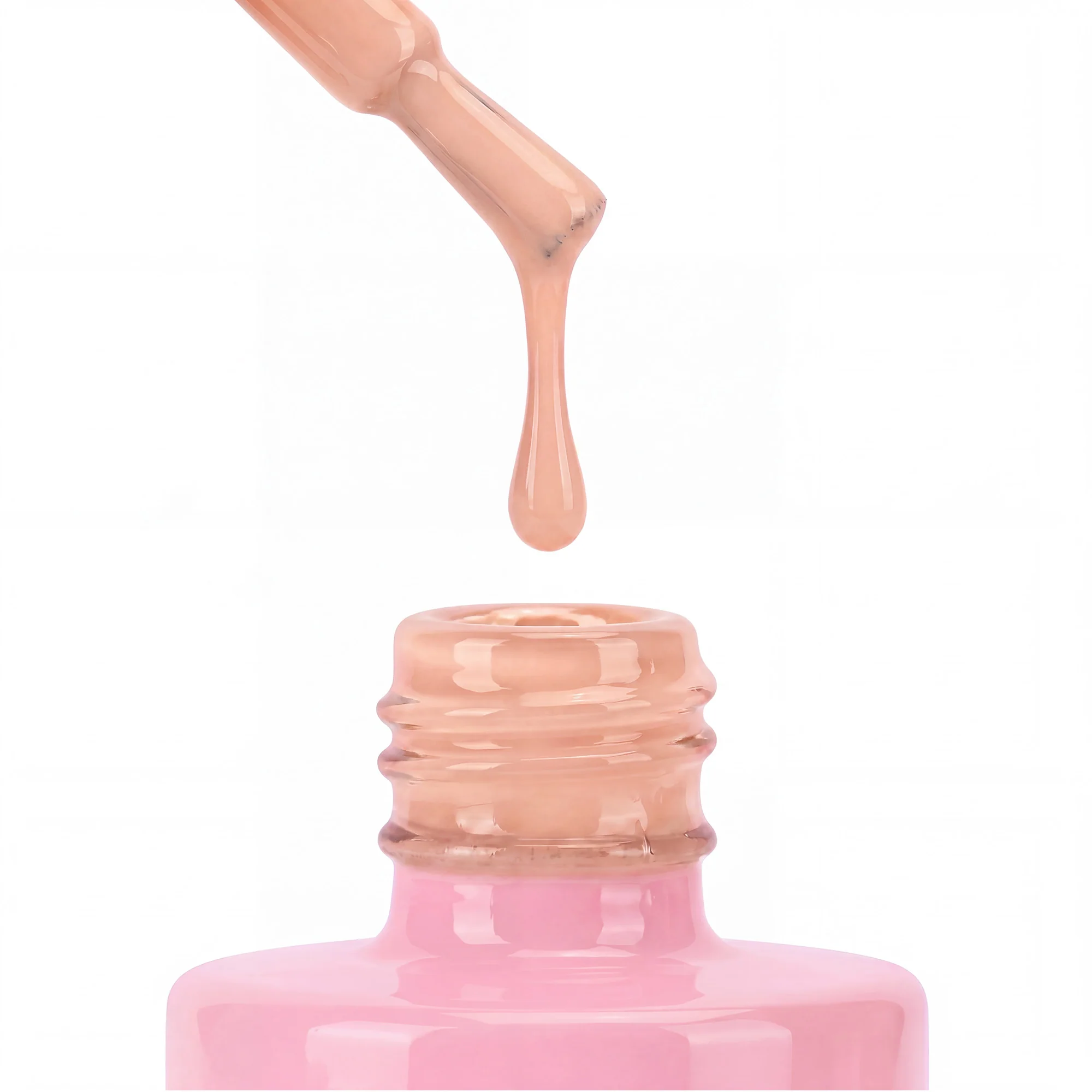 Beetles Stay Shining Bare Mocha HEMA Free TPO Free Jelly Gel Nail Polish 15ml - Image 5