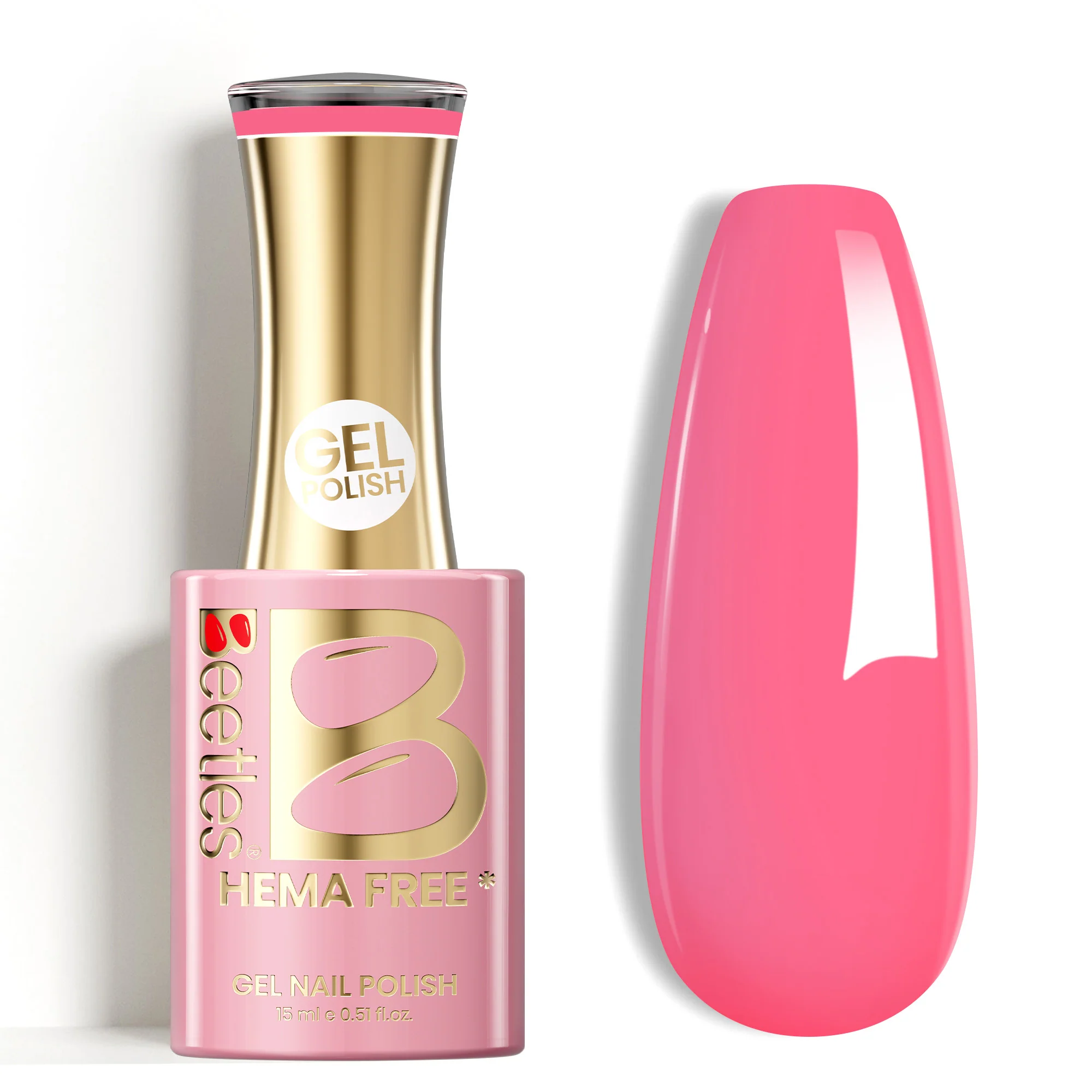 Beetles Stay Shining Citrus Pop HEMA Free TPO Free Gel Nail Polish 15ml