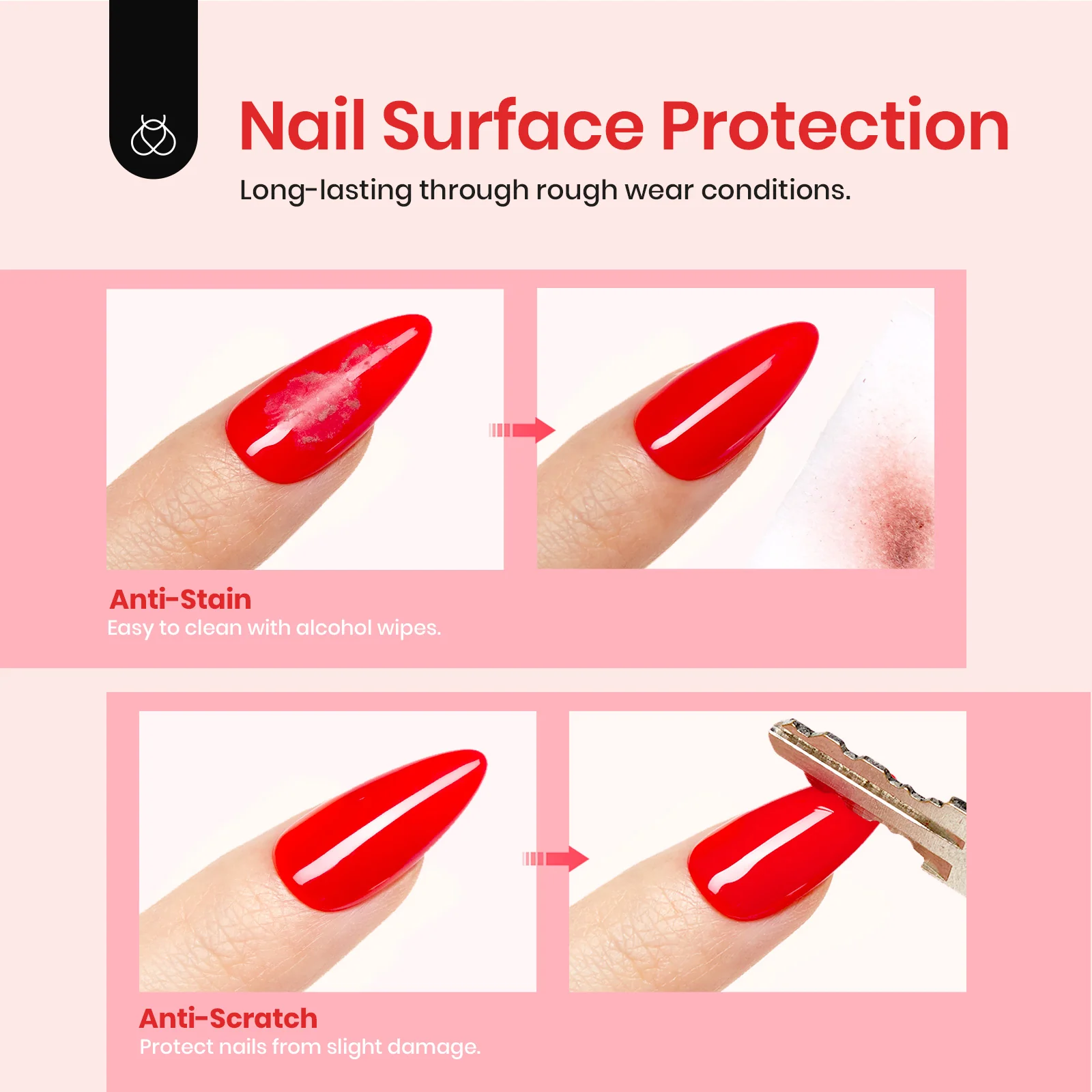 Beetles Stay Shining Extra Glossy Gel Top Coat HEMA Free & TPO Free 15ml - Image 3
