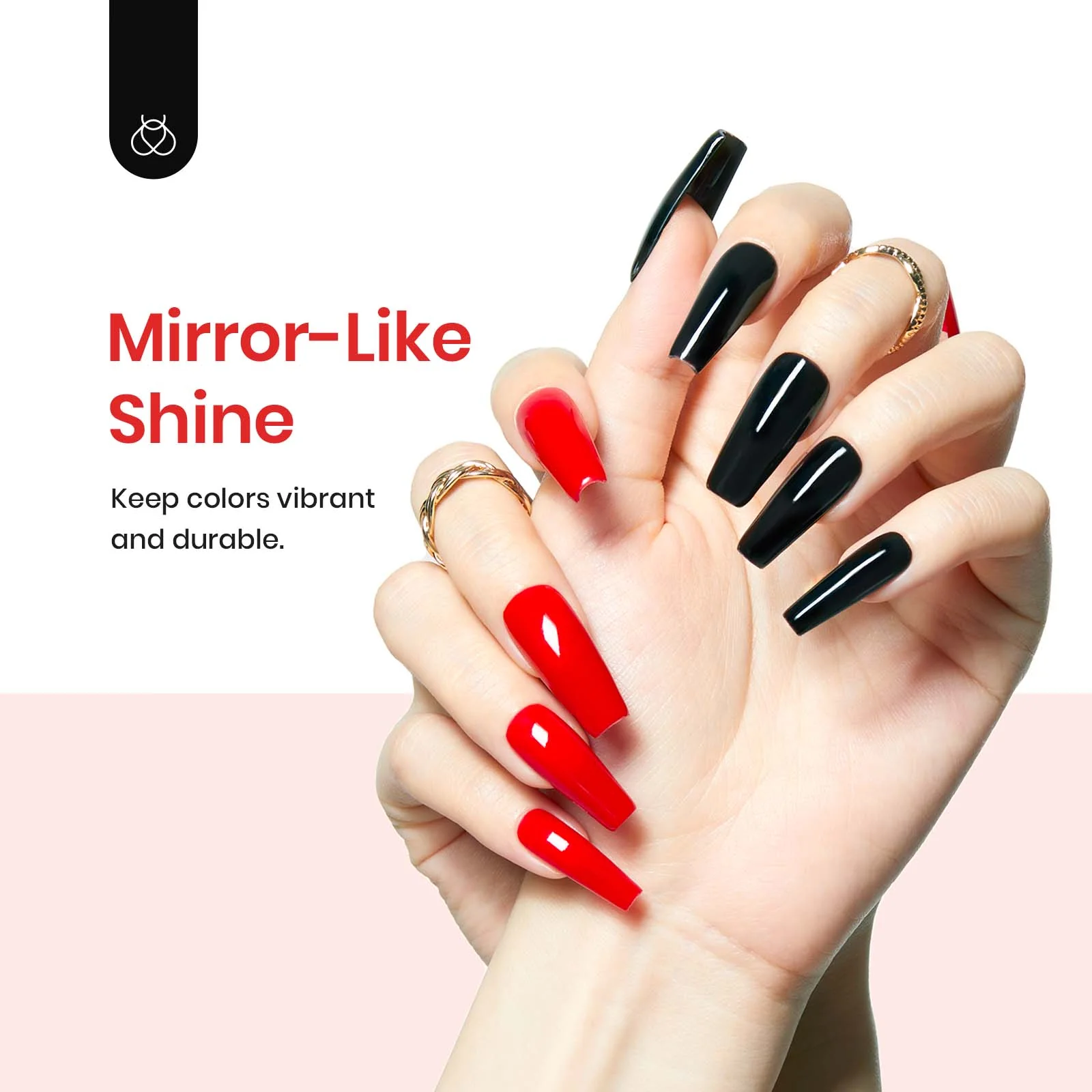 Beetles Stay Shining Extra Glossy Gel Top Coat HEMA Free & TPO Free 15ml - Image 4