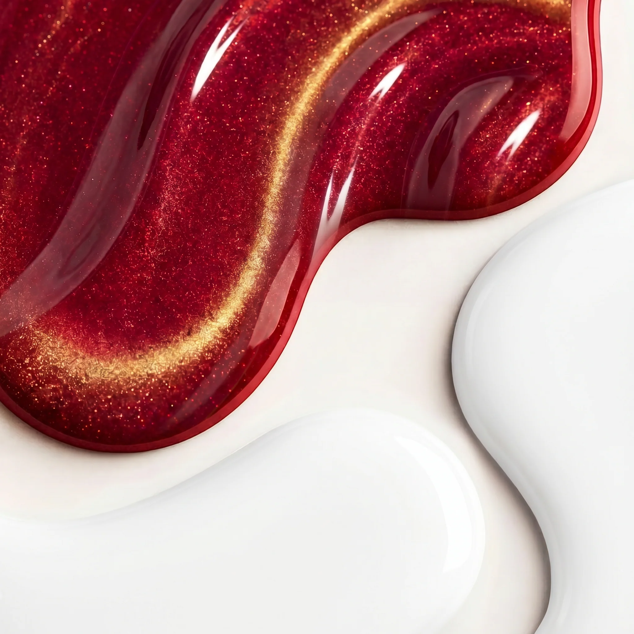 Beetles Stay Shining Frosted White HEMA Free TPO Free Gel Nail Polish 15ml - Image 6