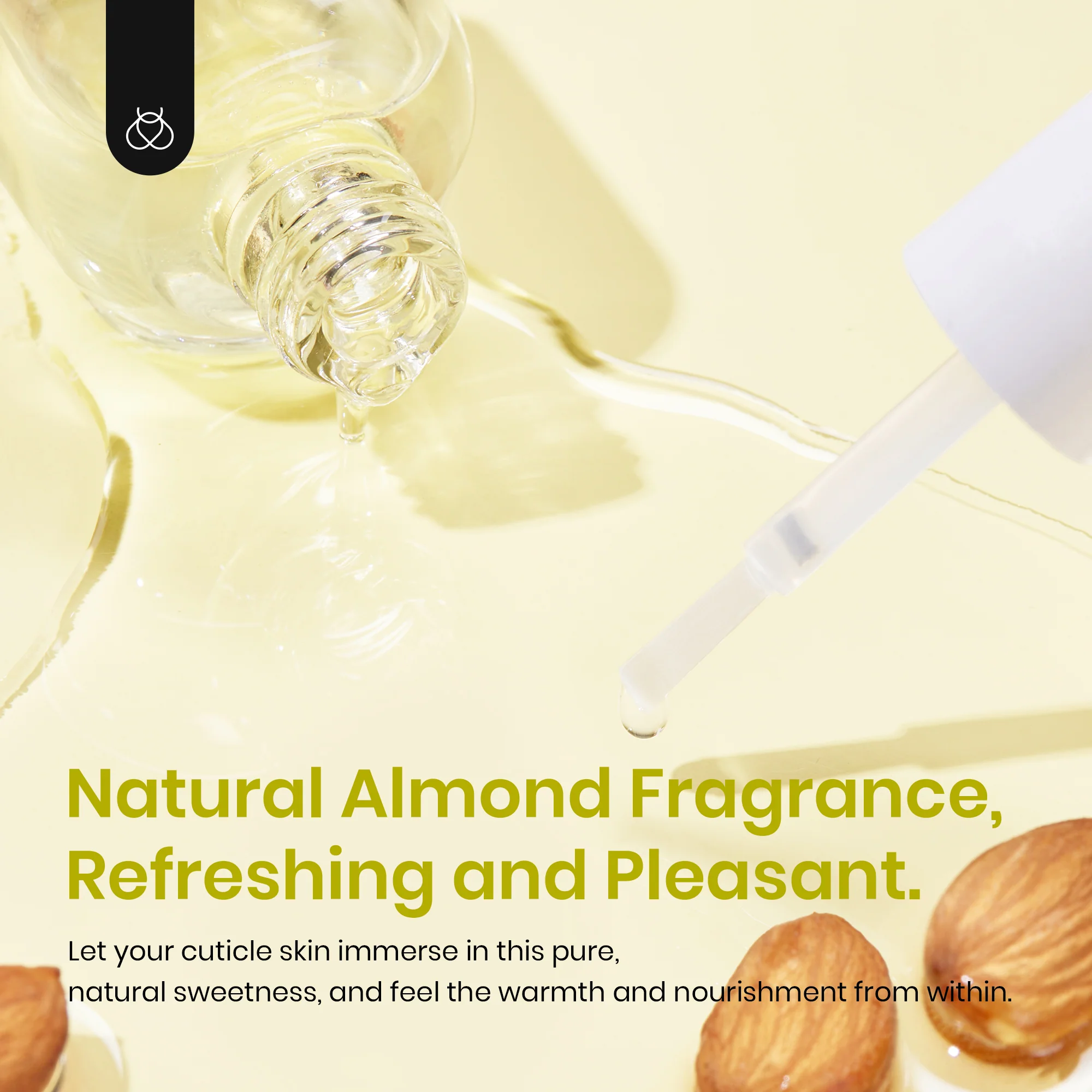 Beetles Stay Shining Hangnail-Free Cuticle Oil Almond Scent 15ml - Image 5