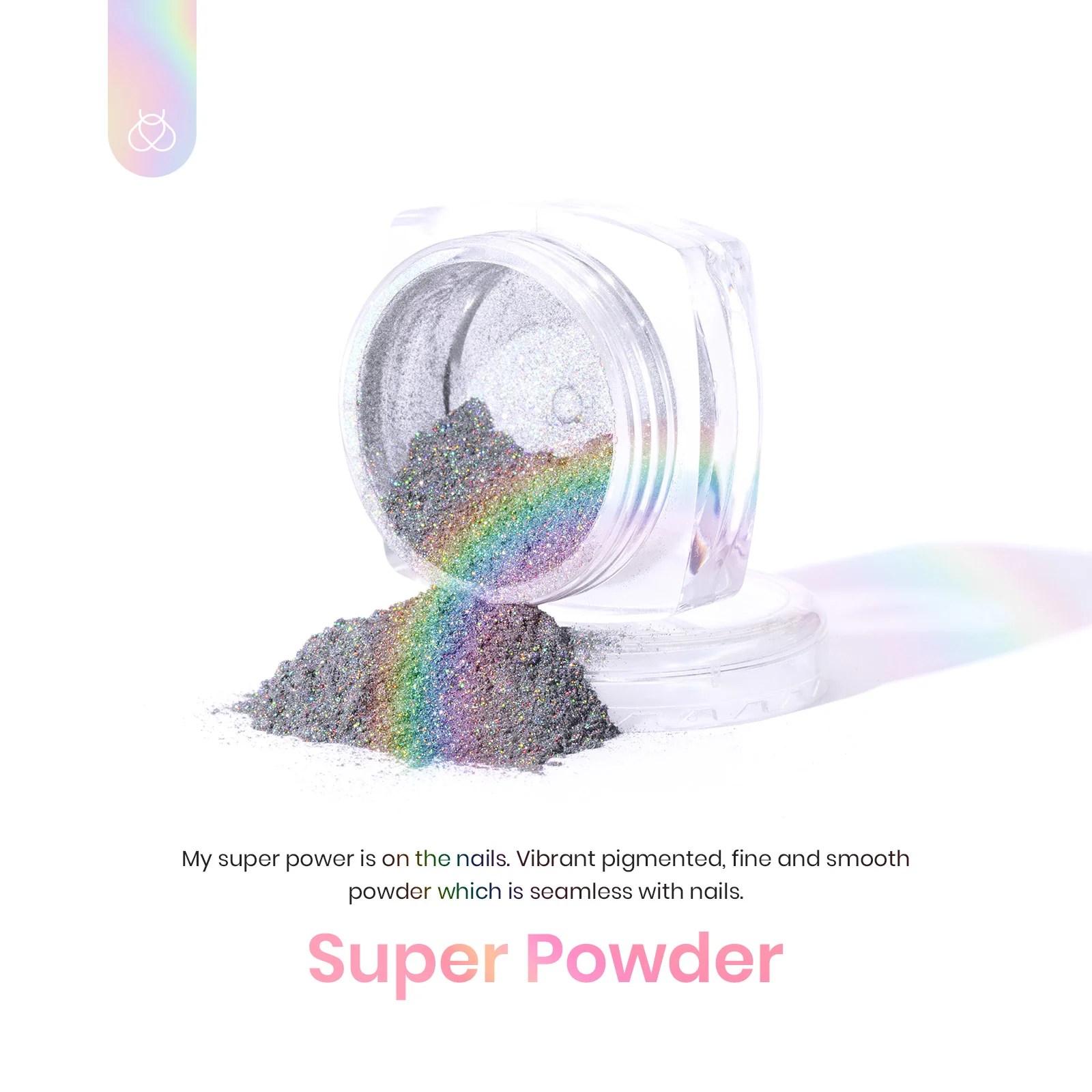 Beetles Stay Shining Holographic Effect Chrome Nail Powder Set - Image 5