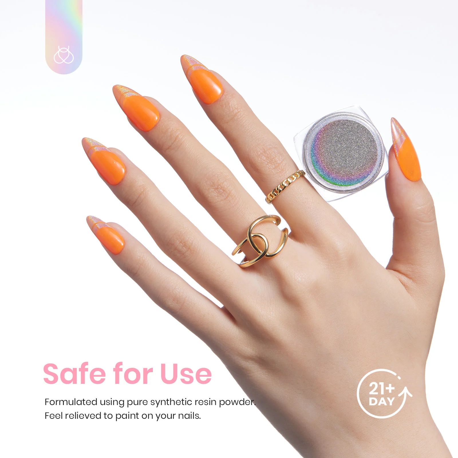 Beetles Stay Shining Holographic Effect Chrome Nail Powder Set - Image 8