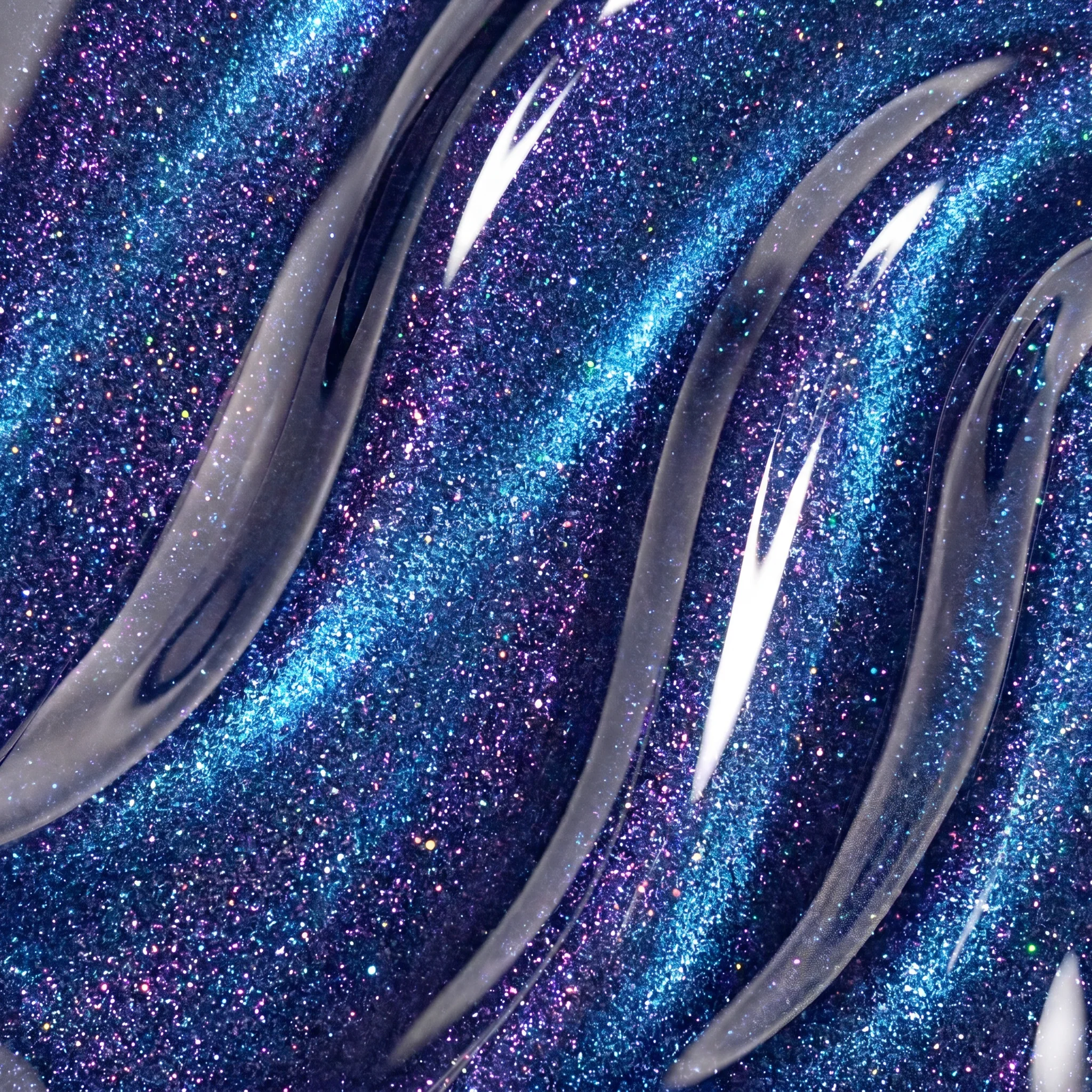 Beetles Stay Shining Interstellar Mirage HEMA Free TPO Free Cat Eye Gel Polish 15ml with Magnet - Image 5