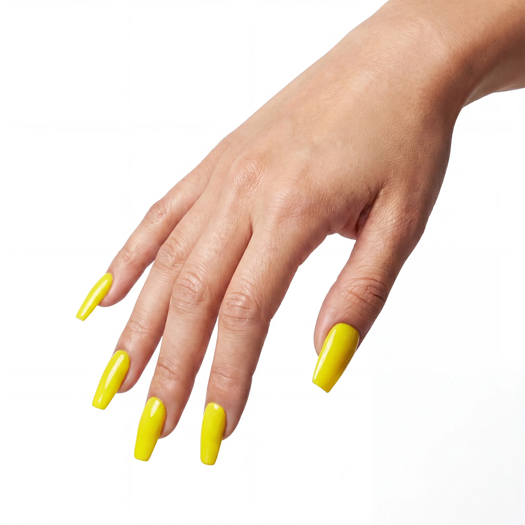 Beetles Stay Shining Lemon Stripe HEMA Free TPO Free Gel Nail Polish 15ml - Image 2
