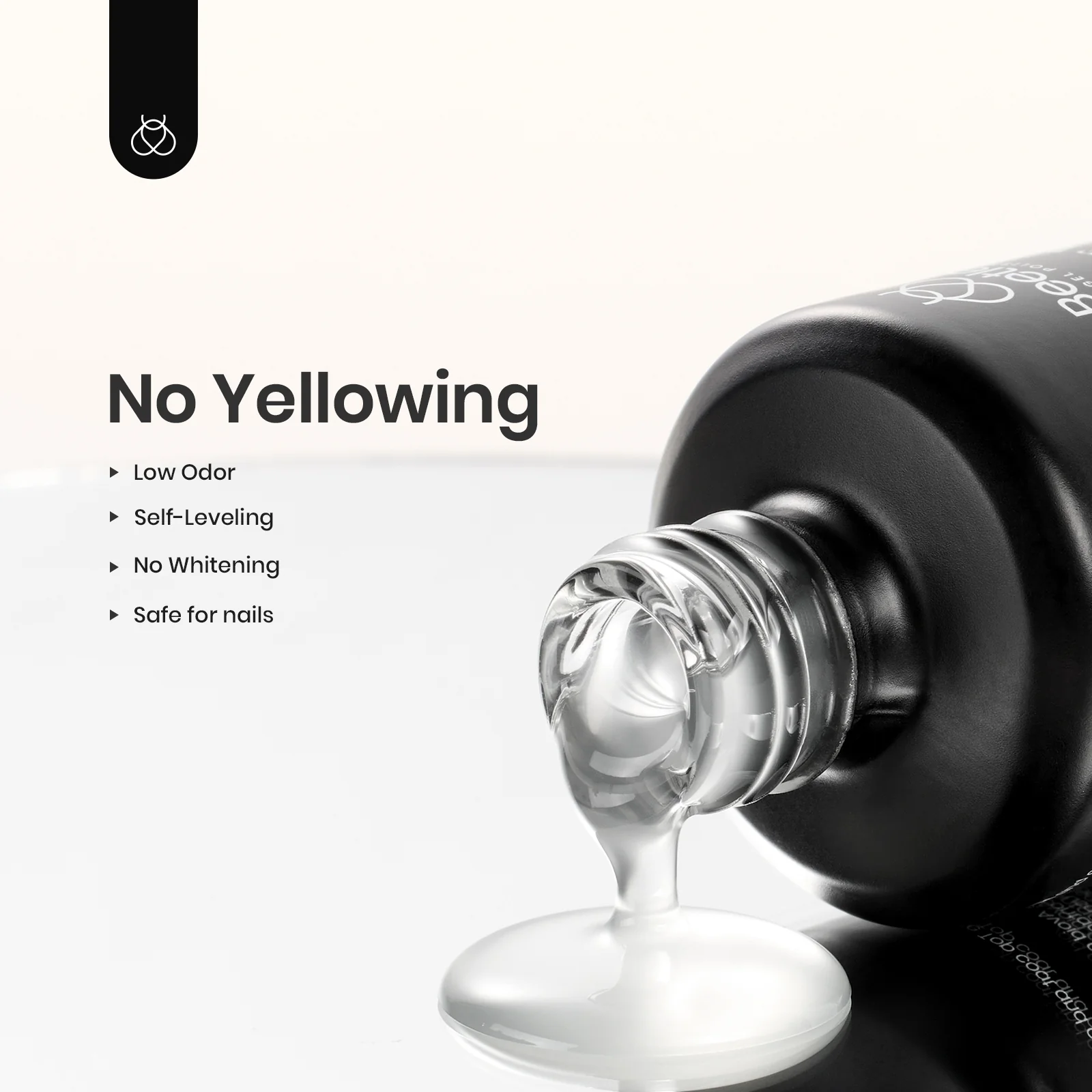 Beetles Stay Shining Matte Top Coat HEMA Free & TPO Free 15ml - Image 4