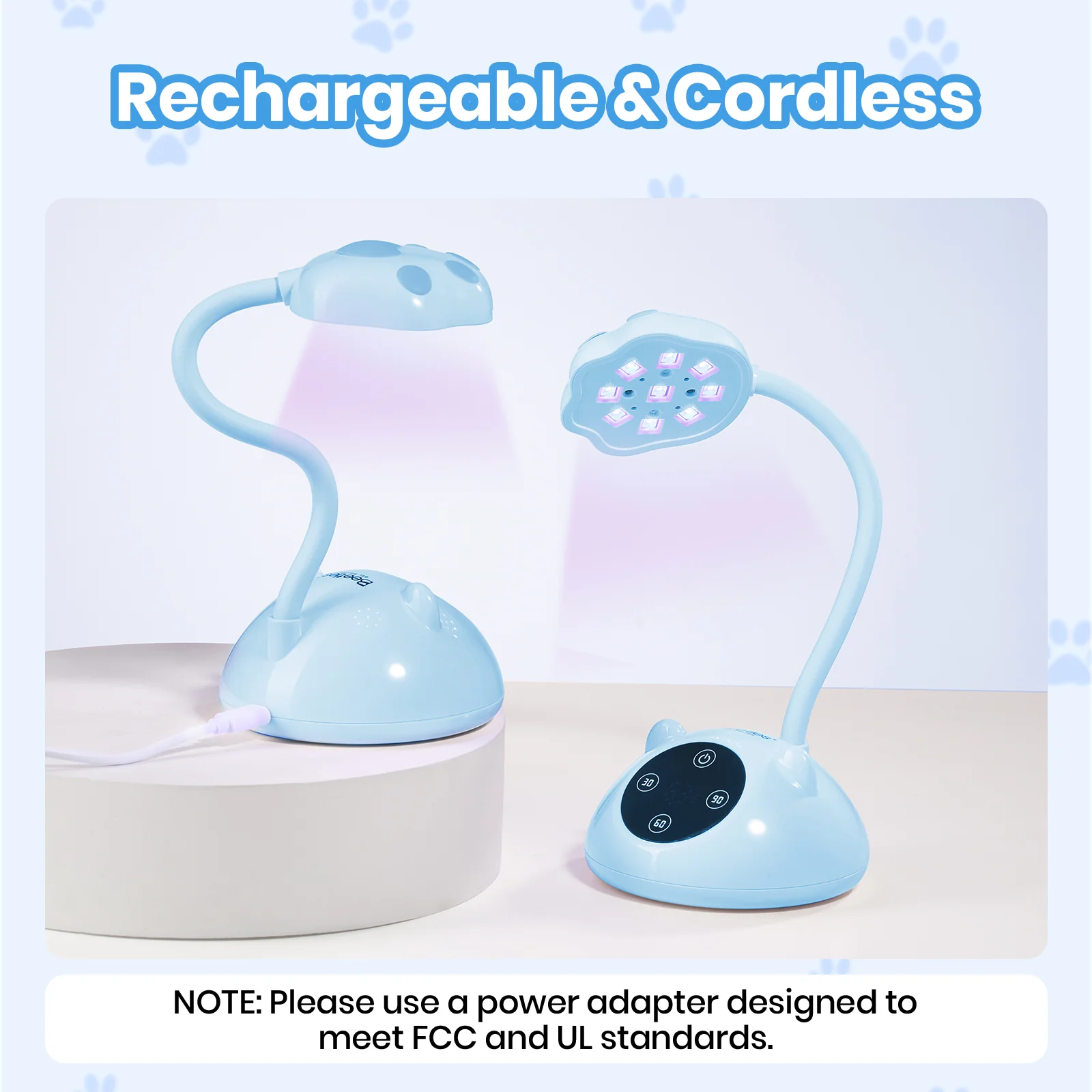 Beetles Stay Shining Meowgic BluePurr Nail Lamp - Image 11