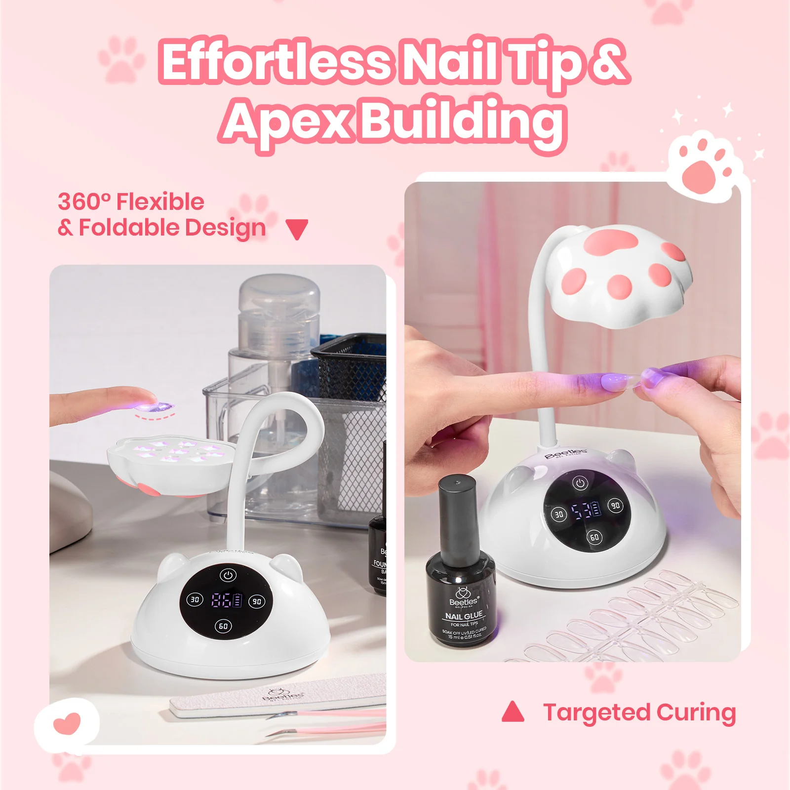 Beetles Stay Shining Meowgic MilkKitty Nail Lamp - Image 2
