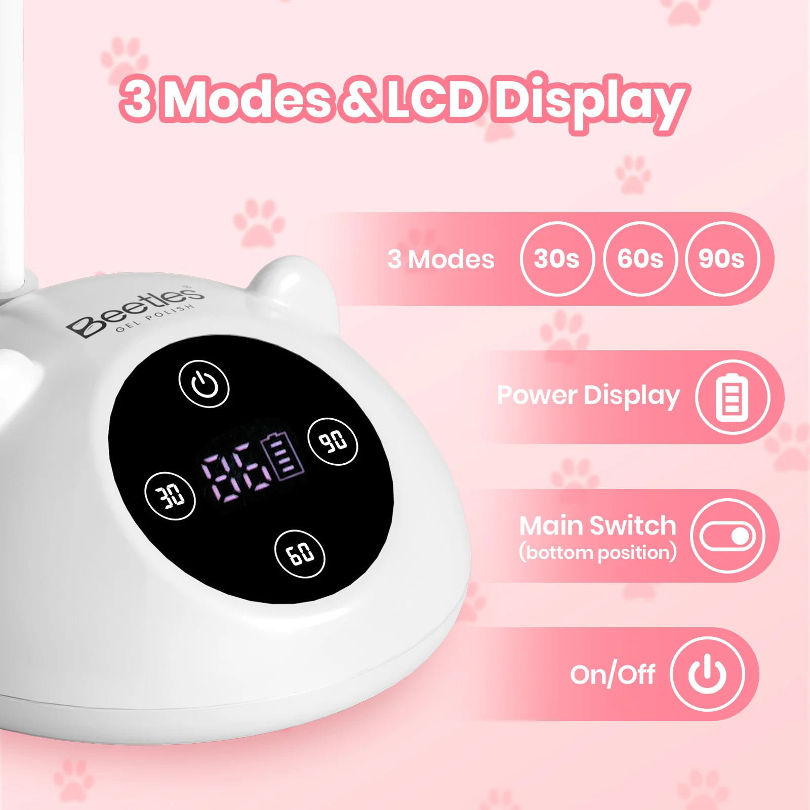 Beetles Stay Shining Meowgic MilkKitty Nail Lamp - Image 5