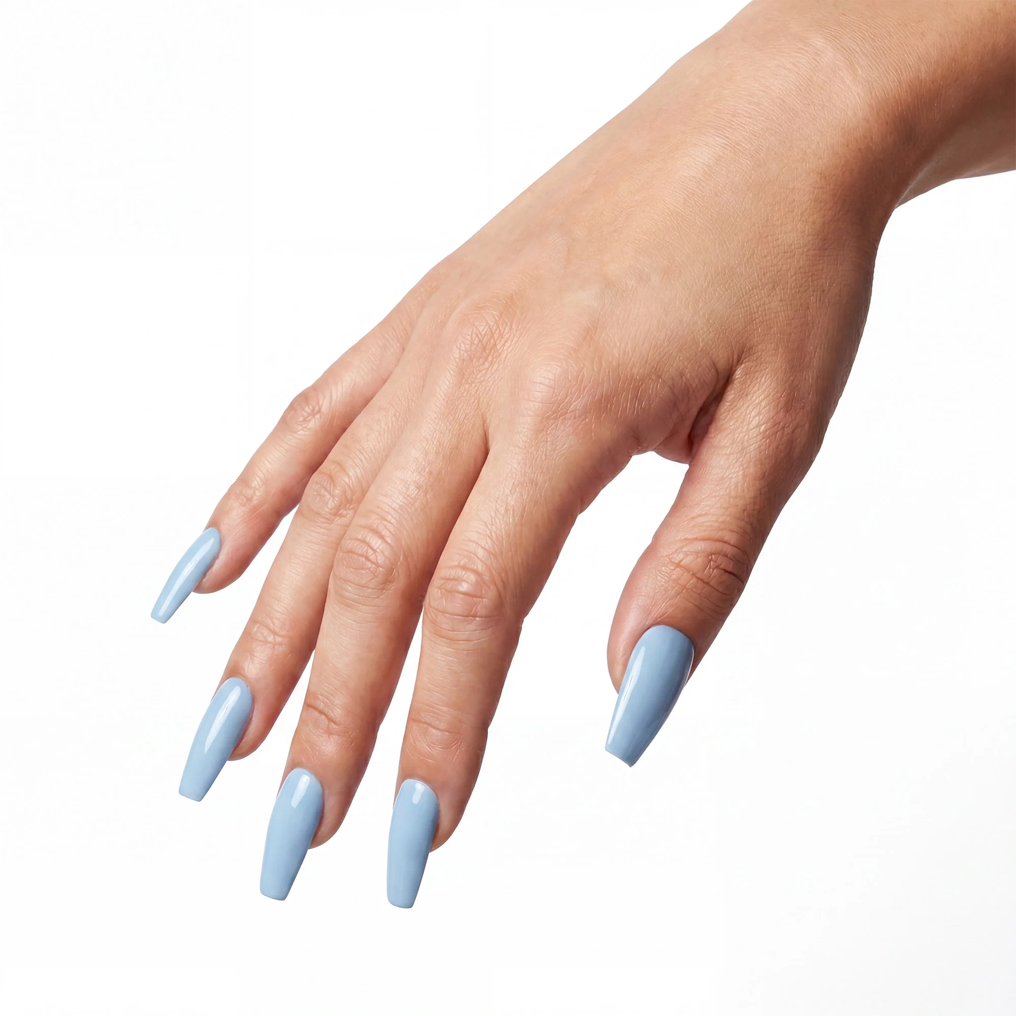 Beetles Stay Shining Milky Blue HEMA Free TPO Free Gel Nail Polish 15ml - Image 2