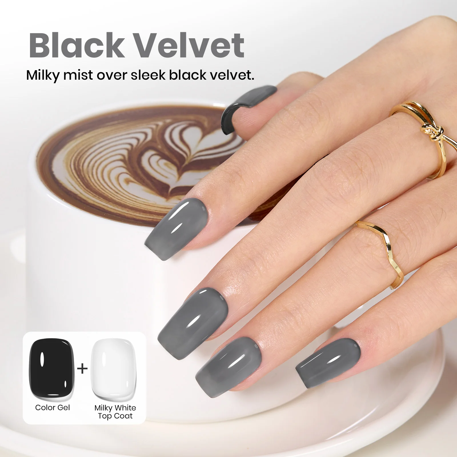 Beetles Stay Shining Milky White Top Coat HEMA Free & TPO Free 15ml - Image 9