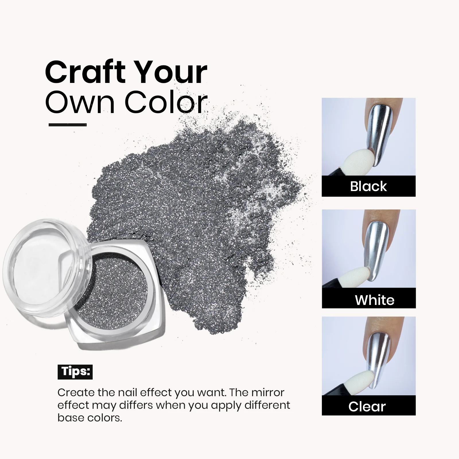 Beetles Stay Shining Mirror Effect Chrome Nail Powder - Image 5